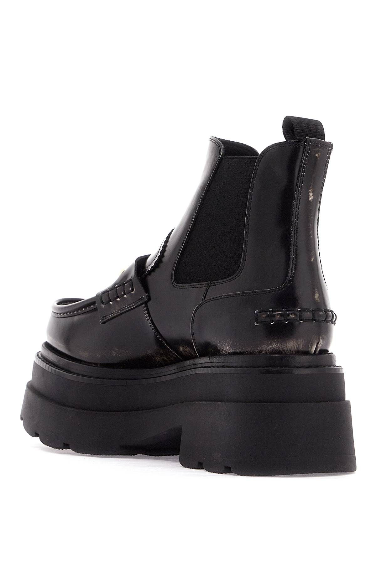 Shop Alexander Wang Carter Ankle Boots With Platform In Black