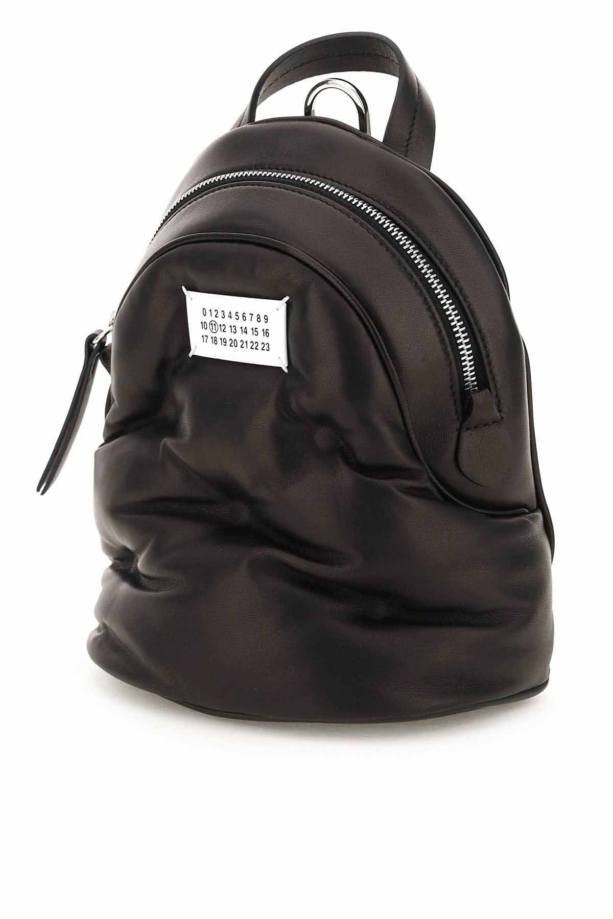 Shop Maison Margiela Glam Slam Crossbody Backpack In Black