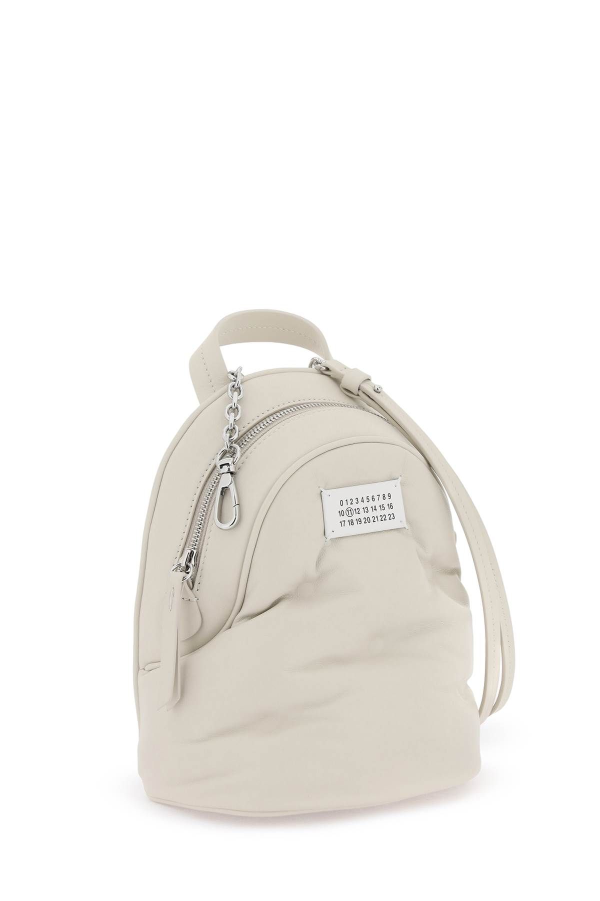 Shop Maison Margiela Glam Slam Crossbody Backpack In Neutro