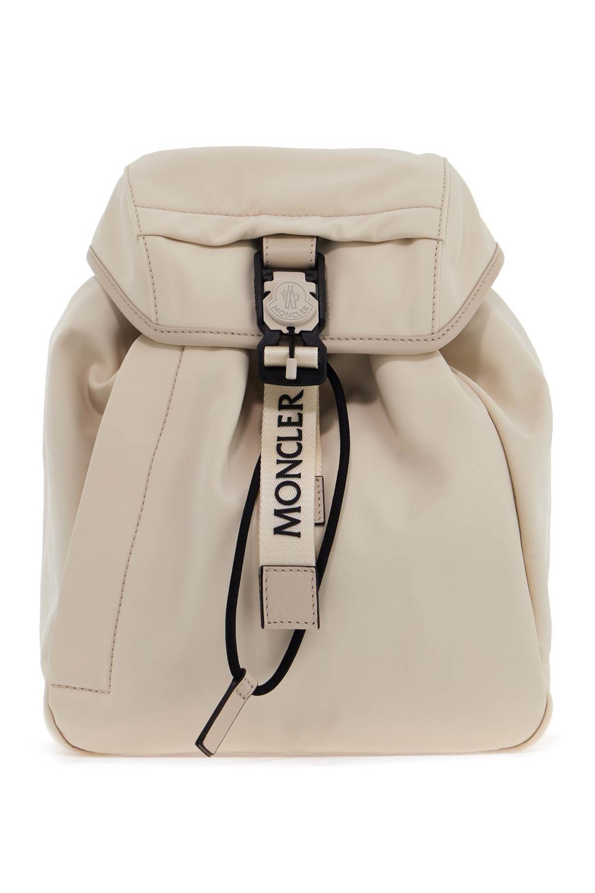 Shop Moncler Trick Backpack In Neutro