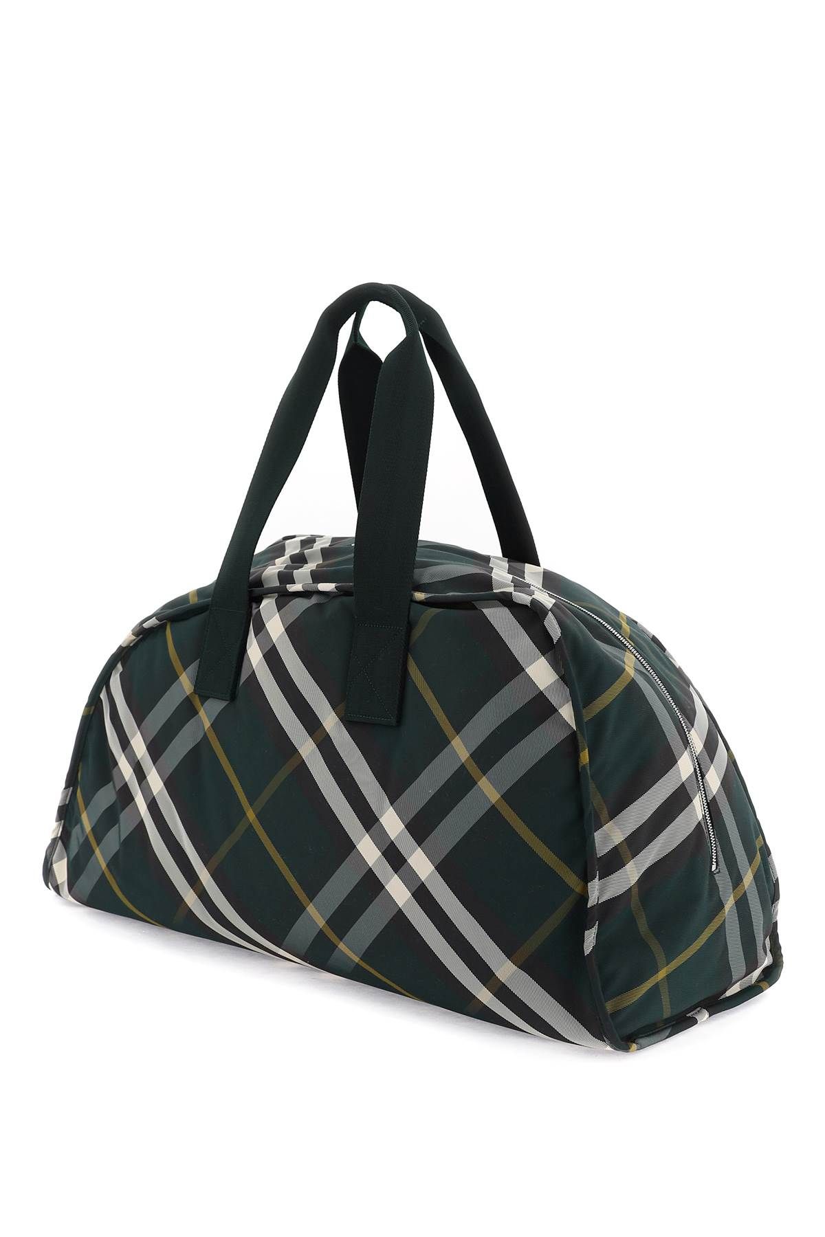 Shop Burberry Large Shield Duffel In Green