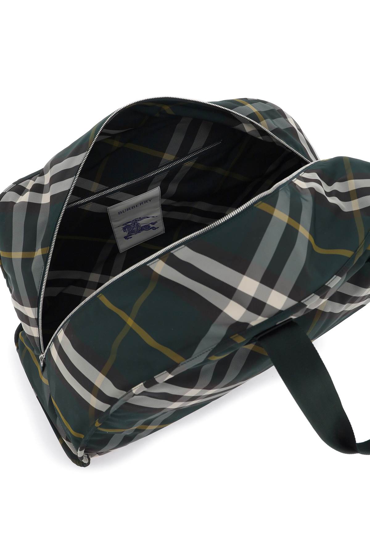 Shop Burberry Large Shield Duffel In Green