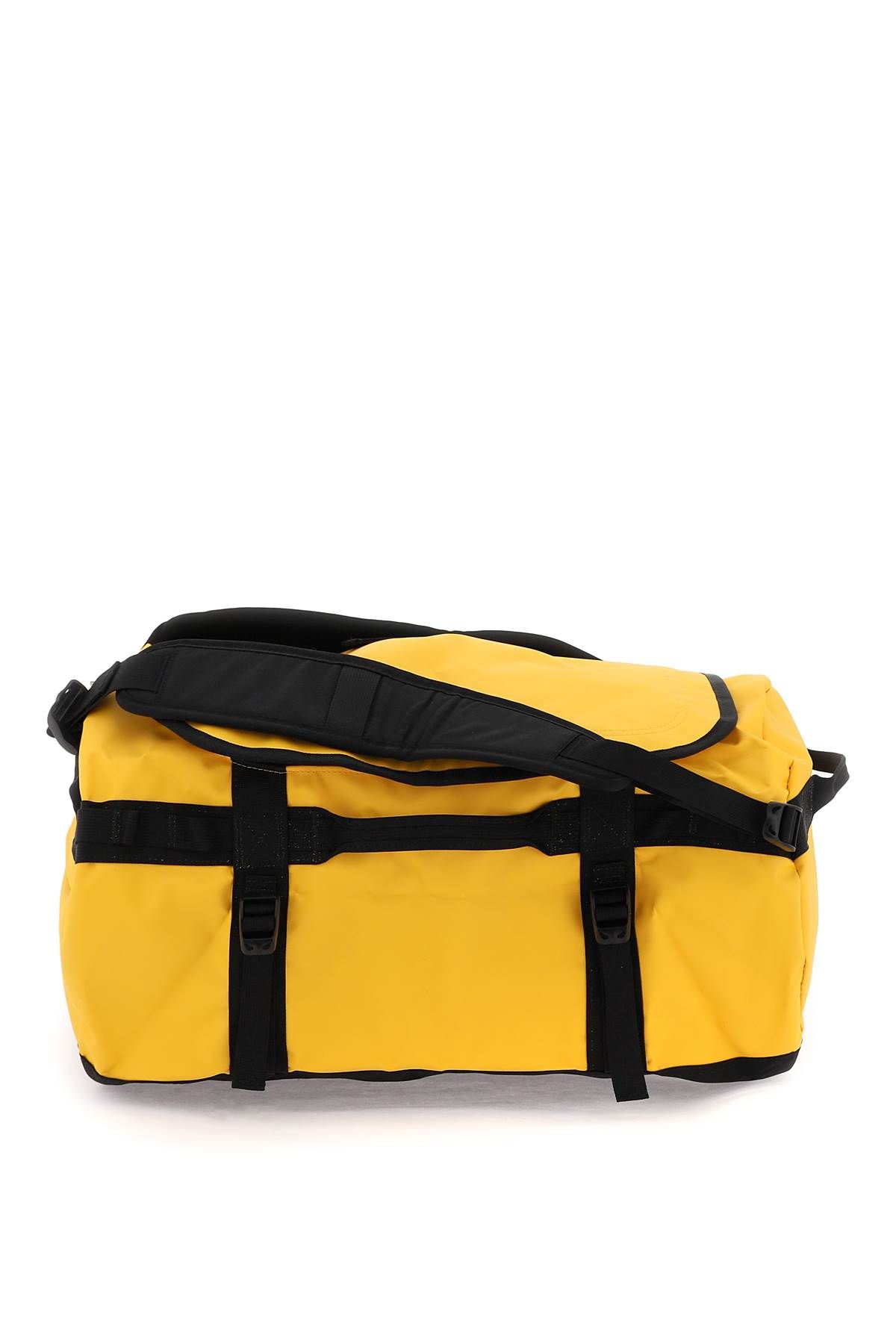 Shop The North Face Small Base Camp Duffel Bag In Yellow