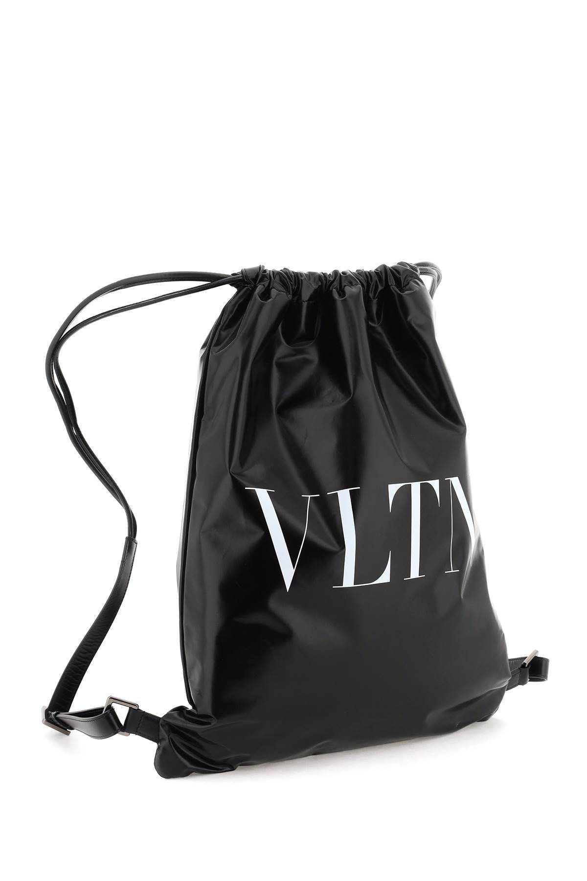 Shop Valentino Vltn Soft Backpack In Black