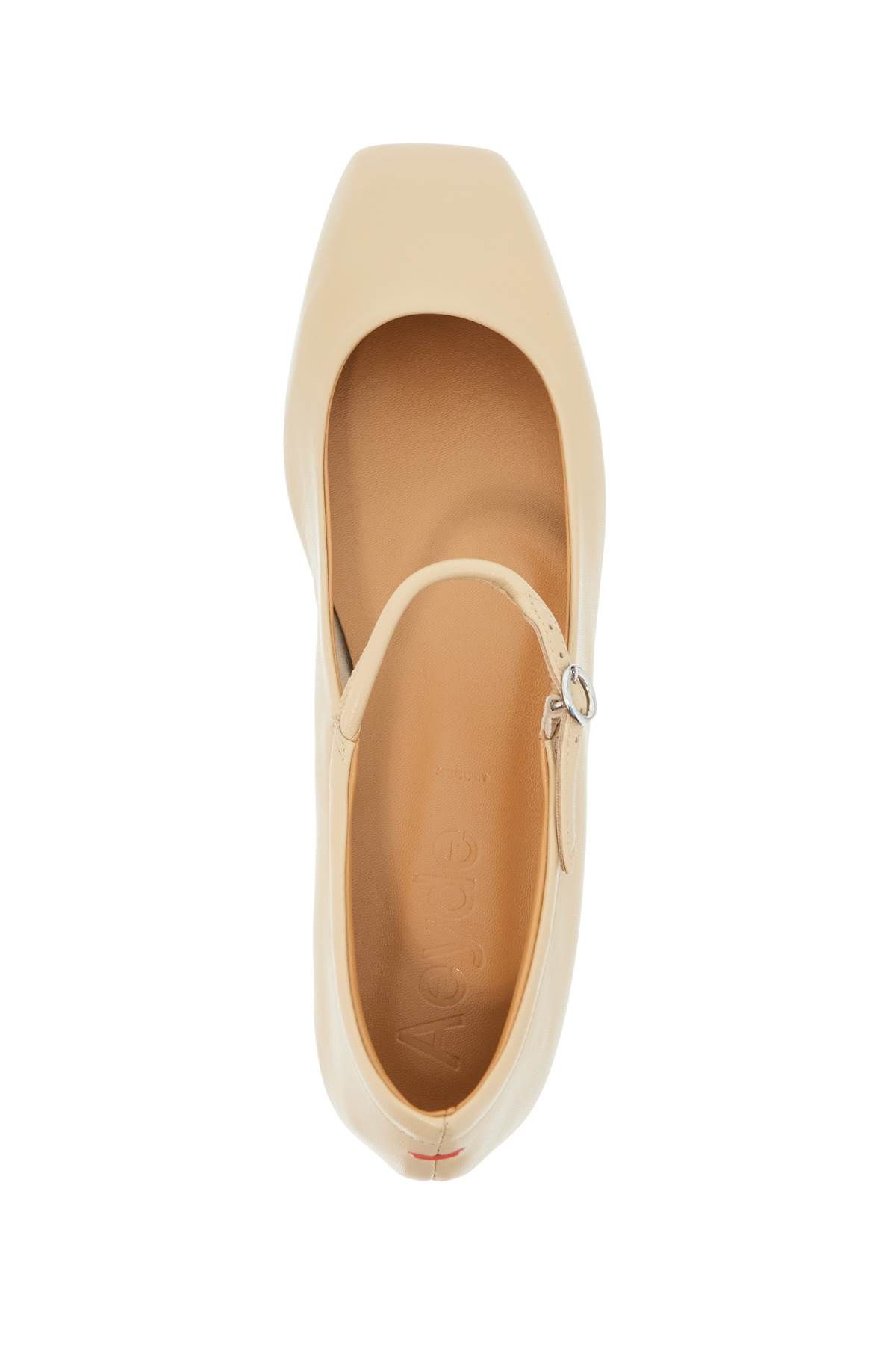 Shop Aeyde Uma Ballet Fl In Beige