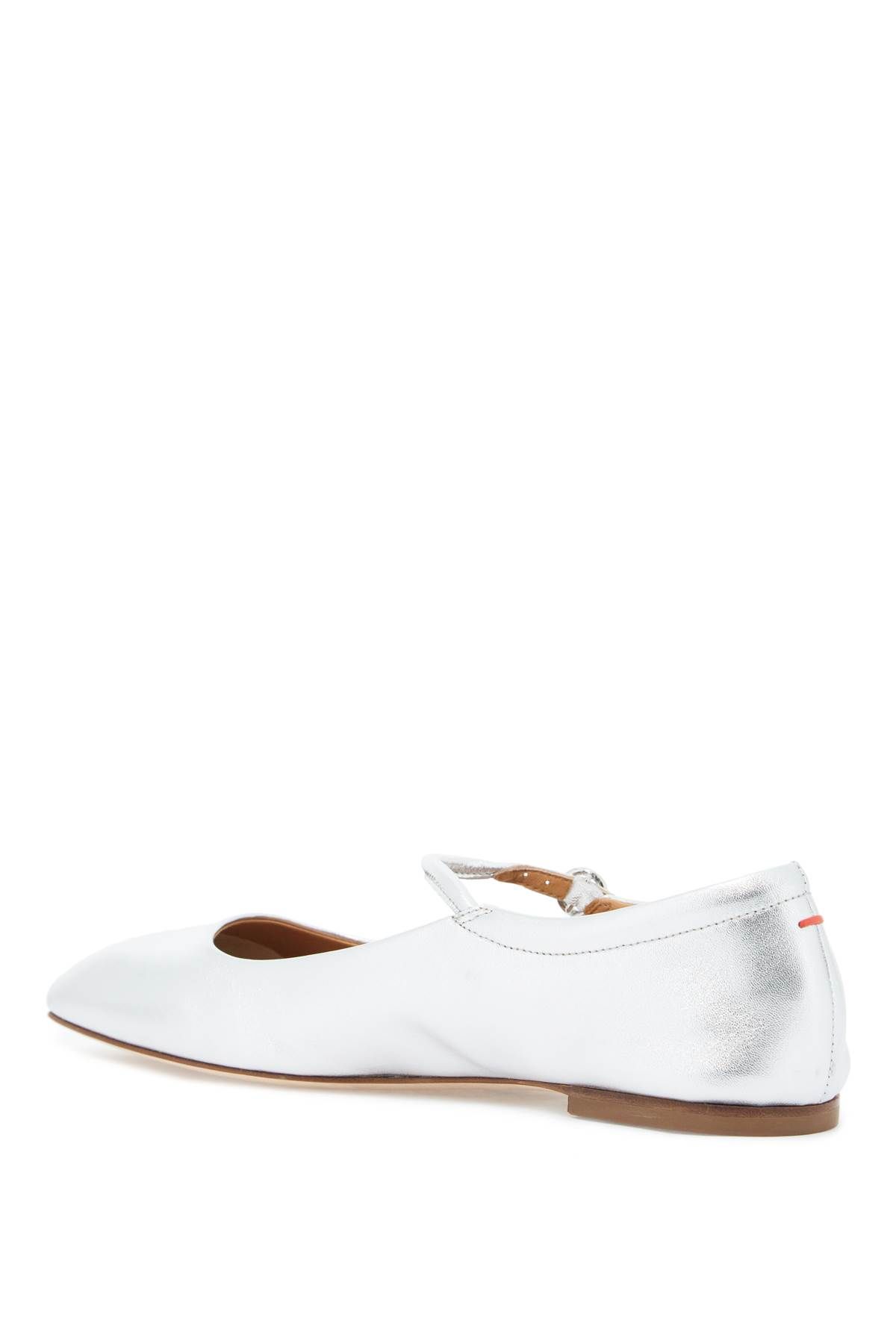 Shop Aeyde Uma Ballet Fl In Silver