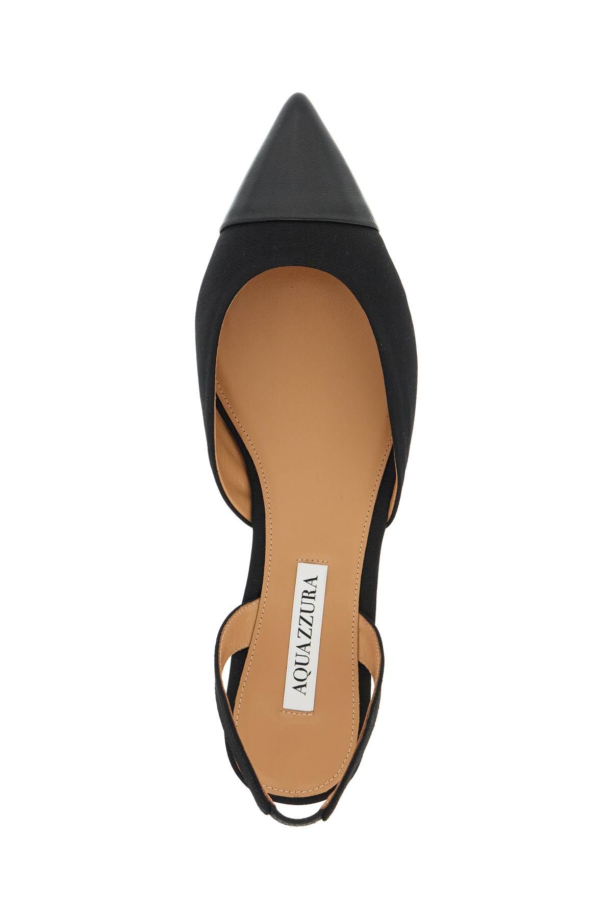 Shop Aquazzura Milanese Slingback In Black