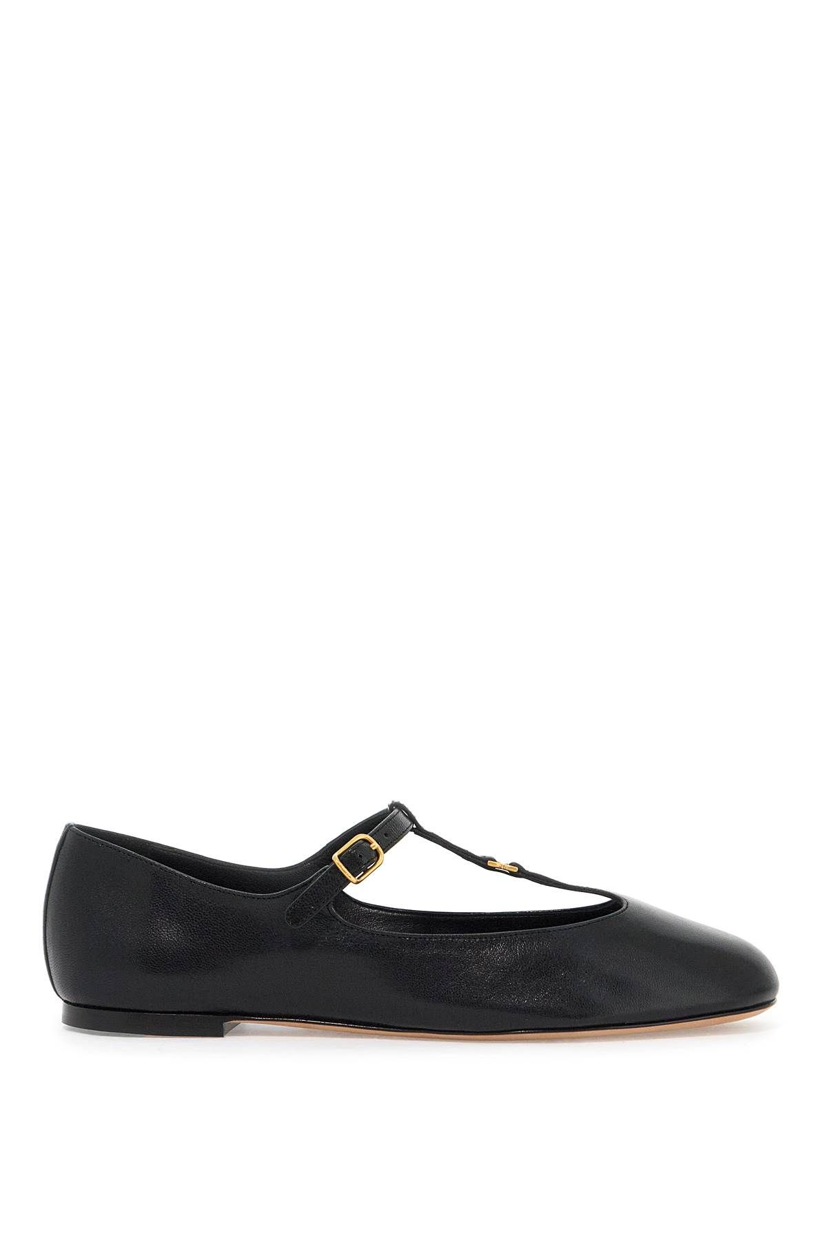 Shop Chloé Marcie Nappa Ballet Flats In Black