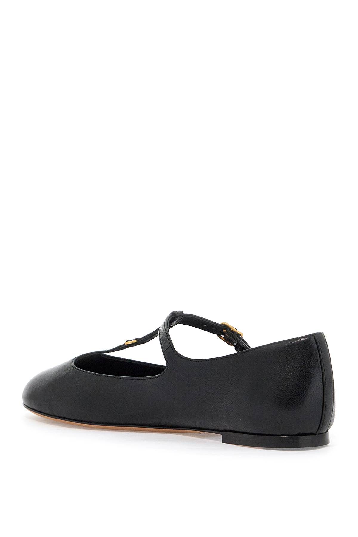 Shop Chloé Marcie Nappa Ballet Flats In Black