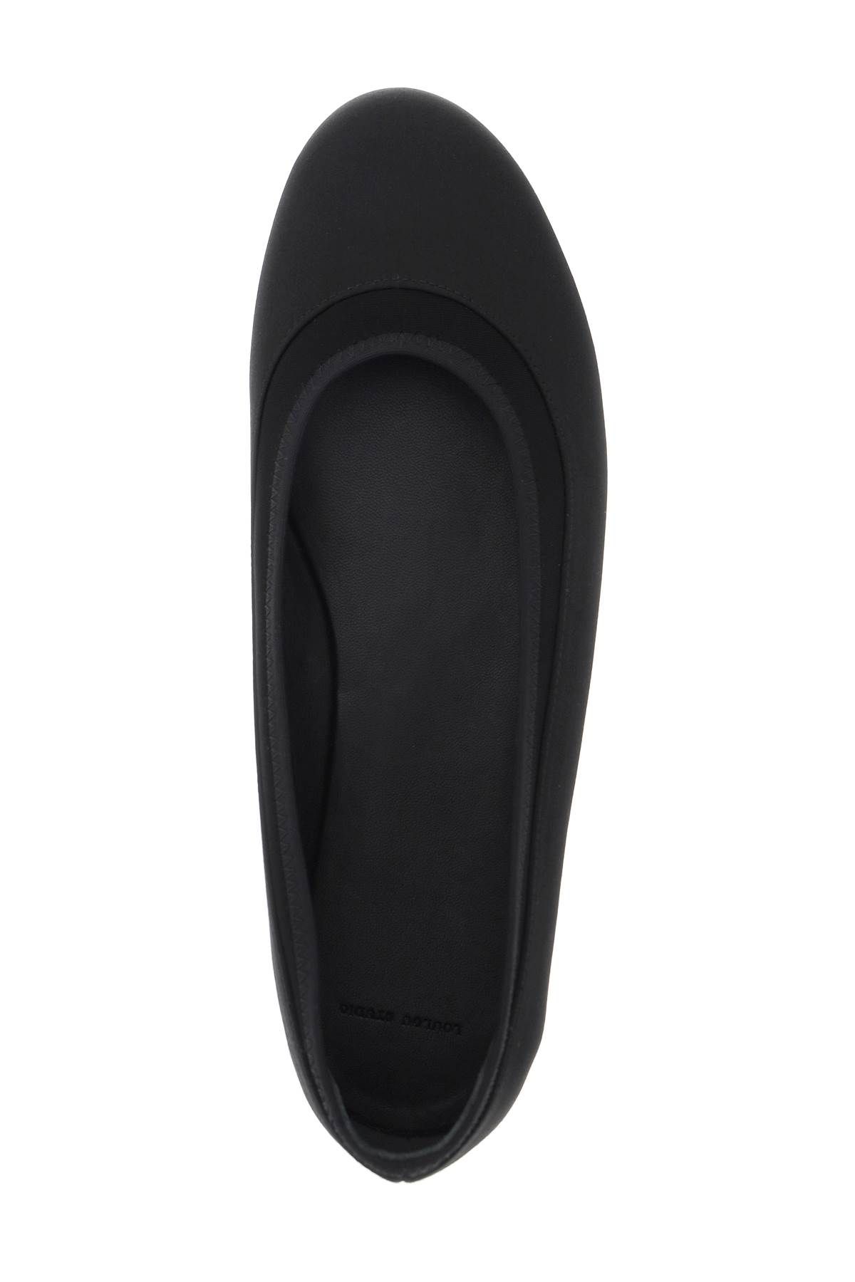 Shop Loulou Studio Frano Ballet Flats In Black