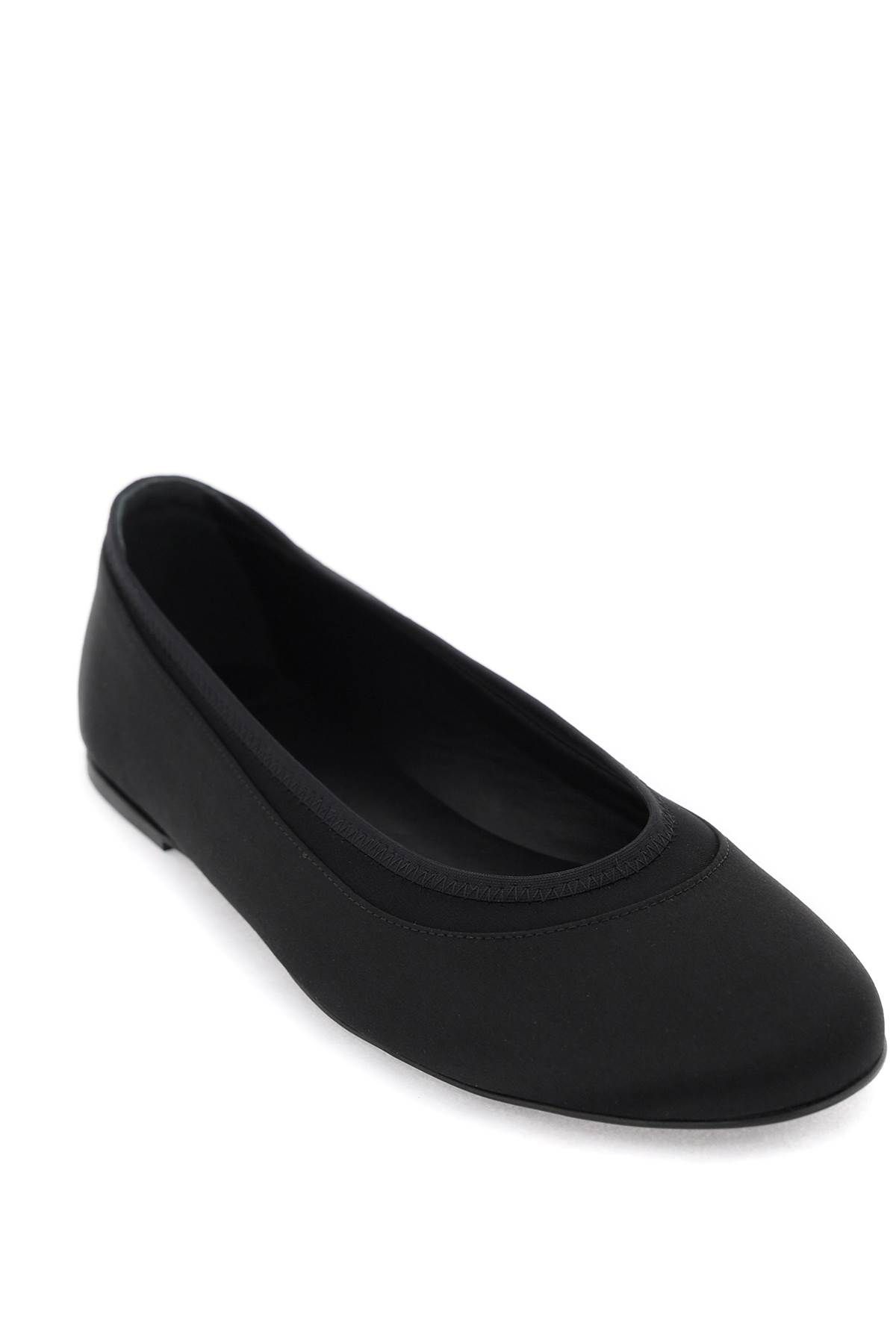 Shop Loulou Studio Frano Ballet Flats In Black