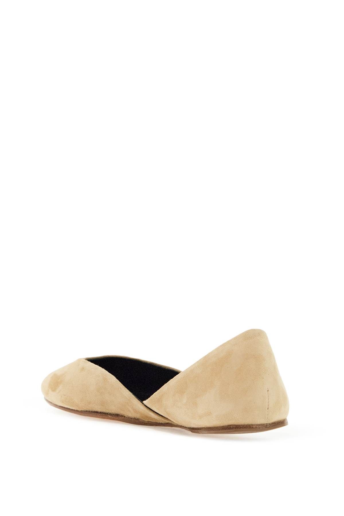 Shop The Row Gemma Ballet Fl In Beige