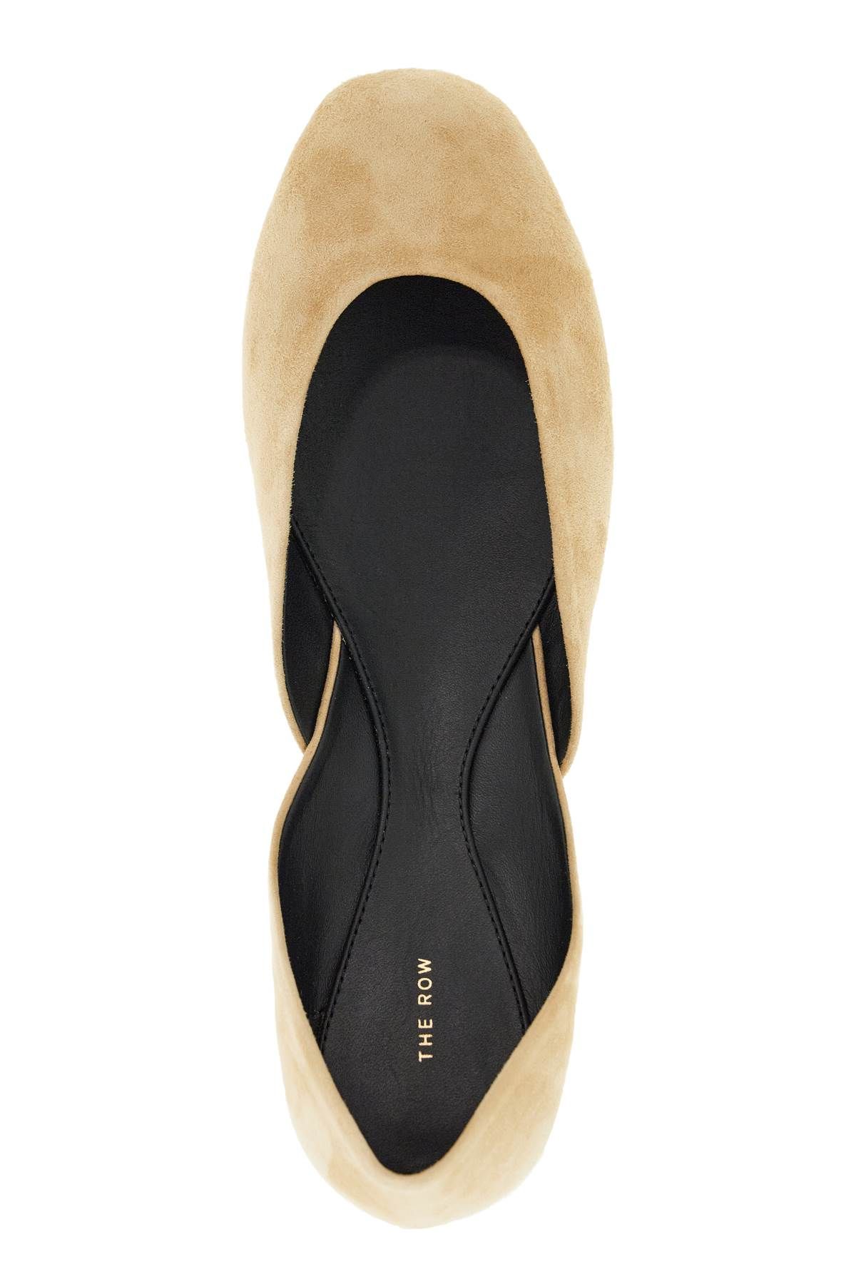 Shop The Row Gemma Ballet Fl In Beige