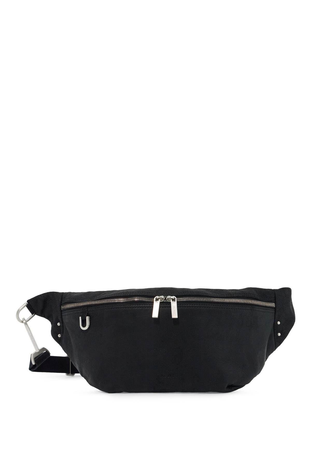 Shop Rick Owens Bumbag Waist In Black