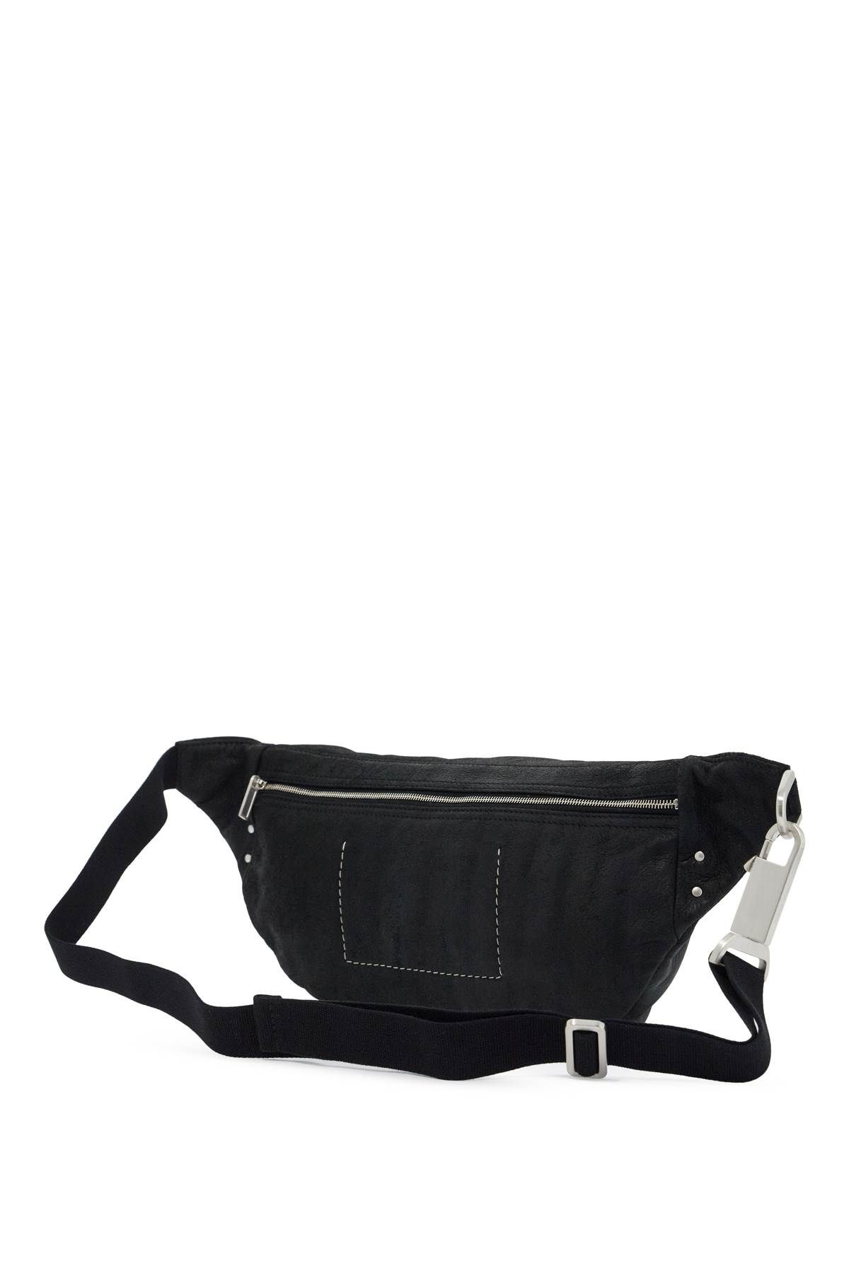 Shop Rick Owens Bumbag Waist In Black