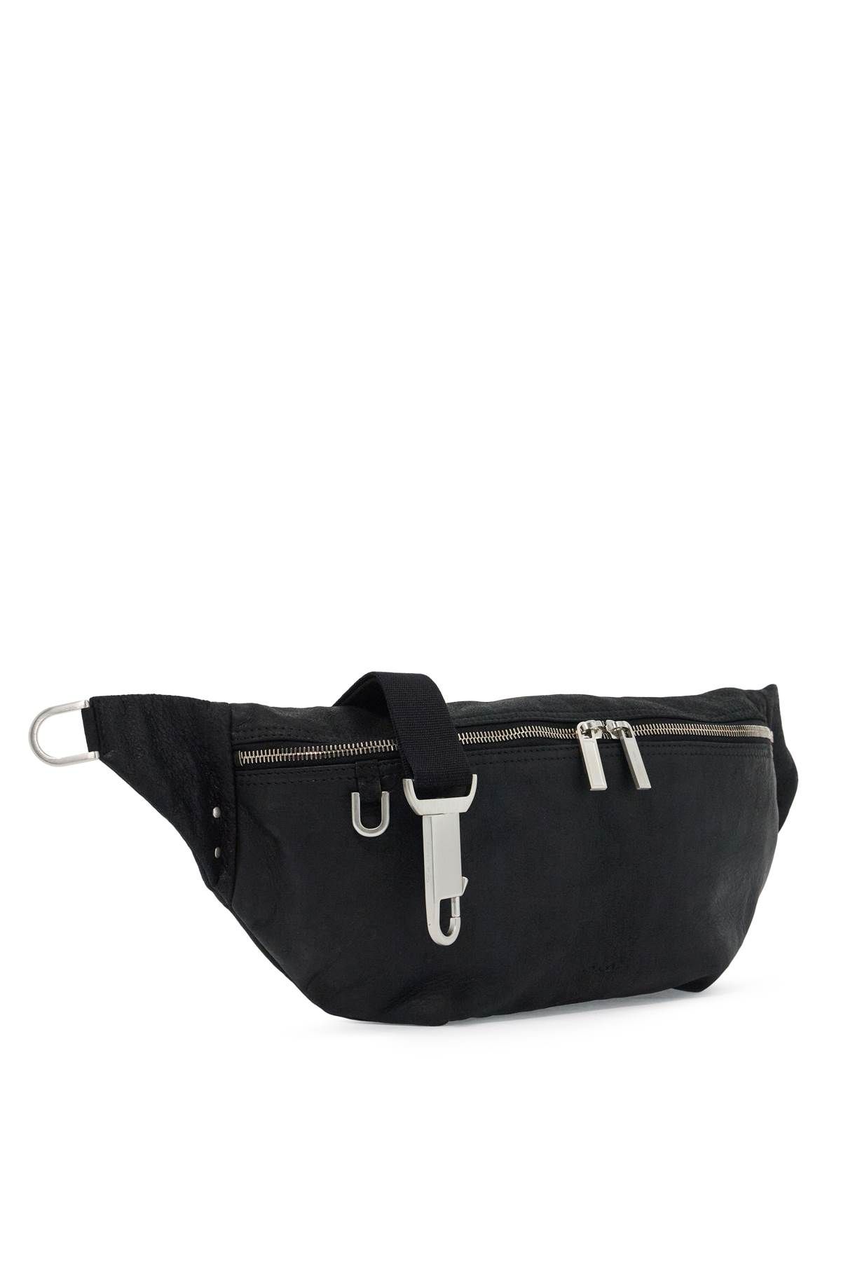 Shop Rick Owens Bumbag Waist In Black