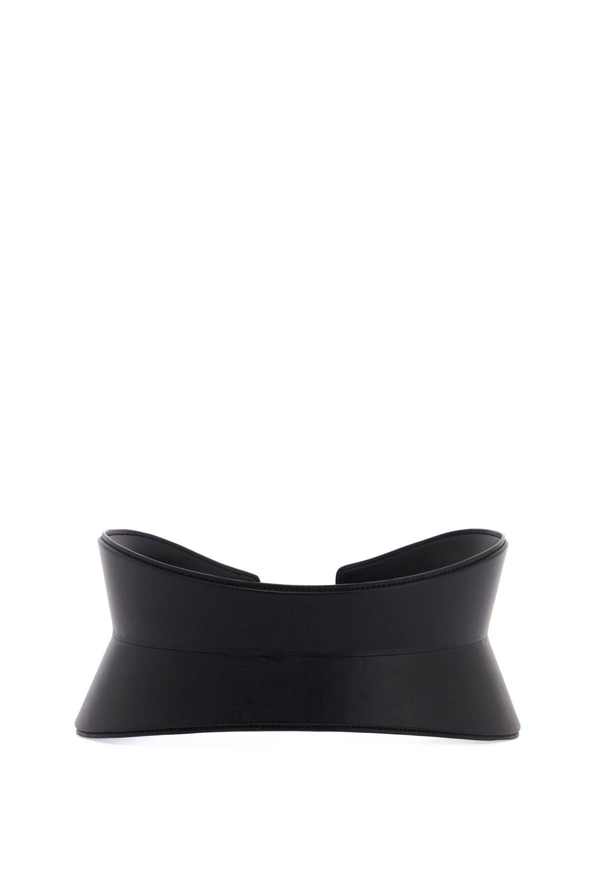 Shop Alaïa Flex Bustier Belt For In Black