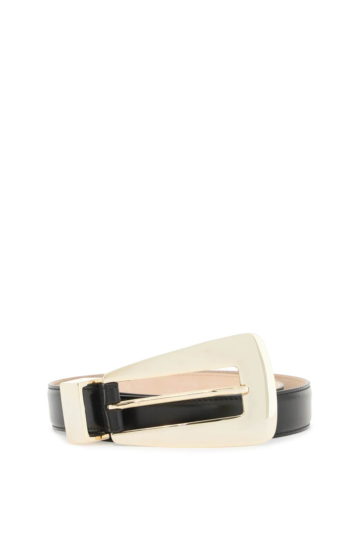 Shop Khaite Lucca Belt In Black