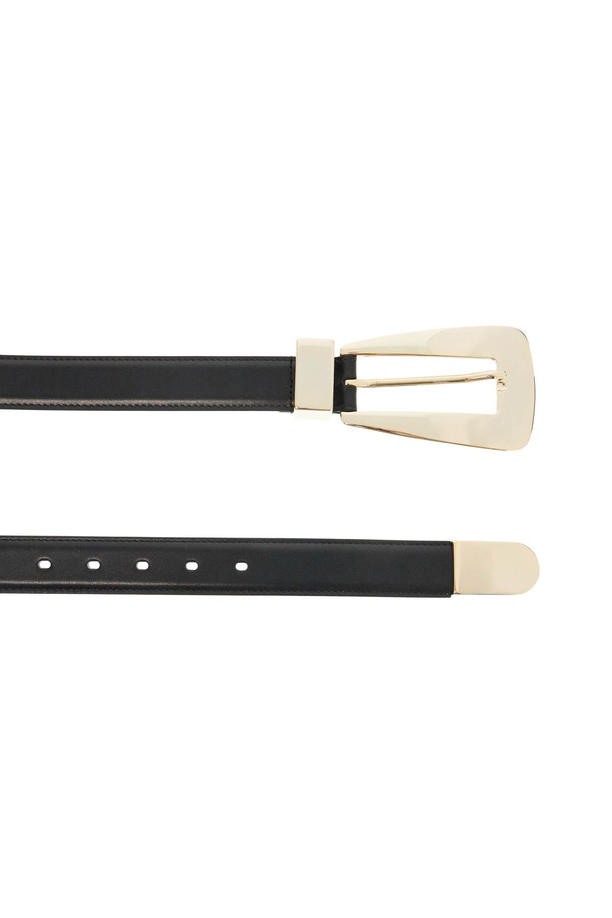 Shop Khaite Lucca Belt In Black