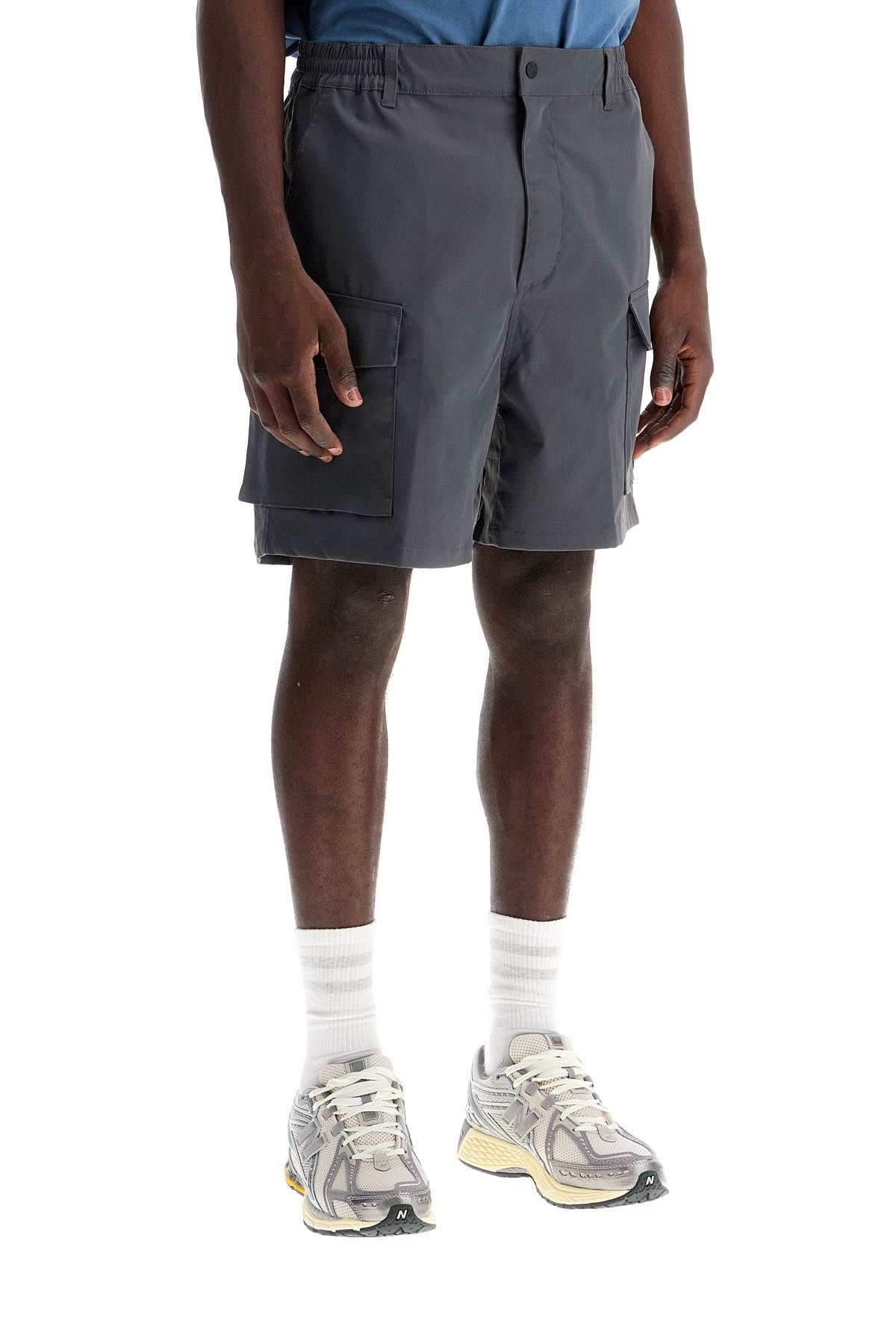 Shop Carhartt Balto Bermuda Shorts In Grey