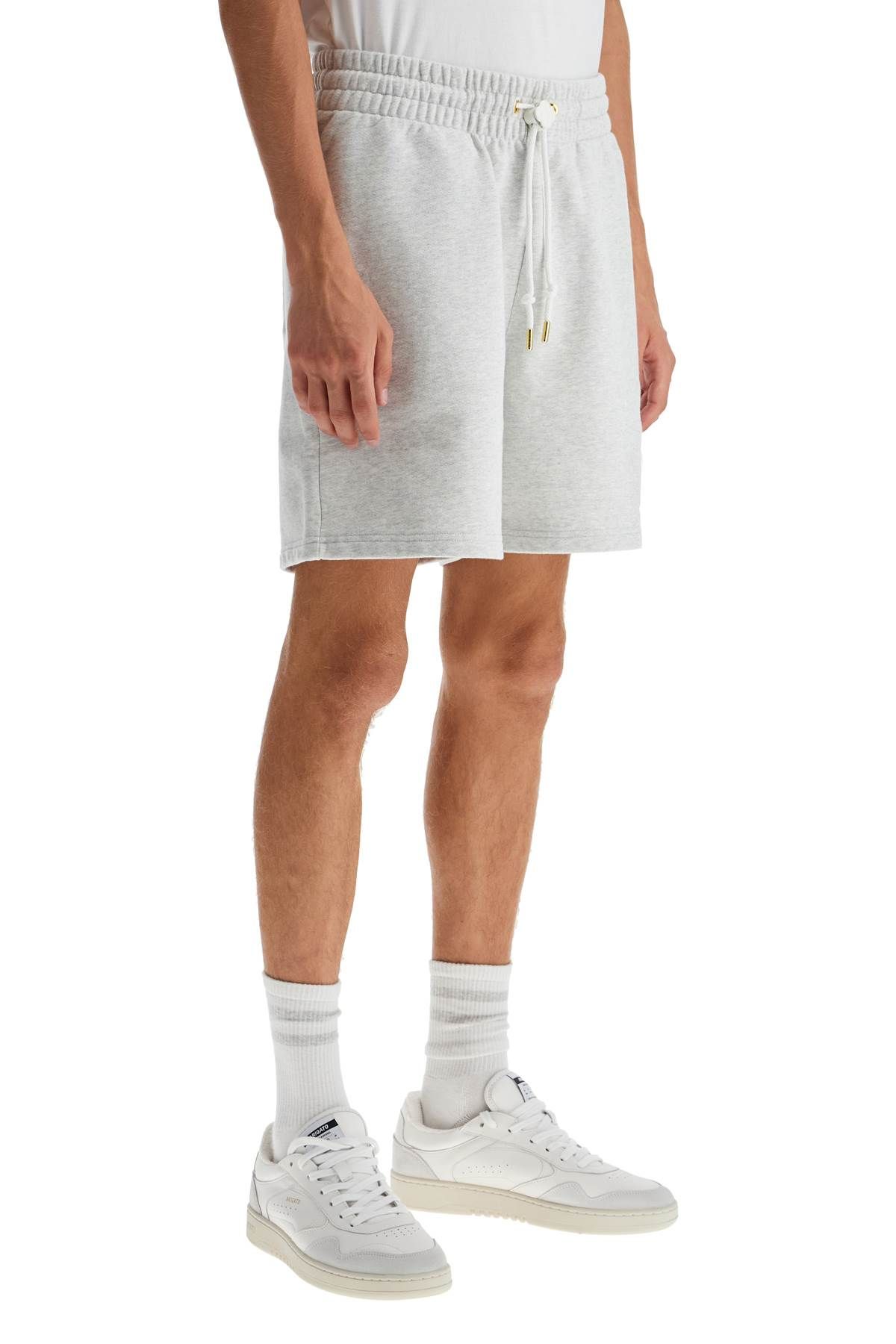 Shop Casablanca Sporty Tennis Statues Bermuda In Grey