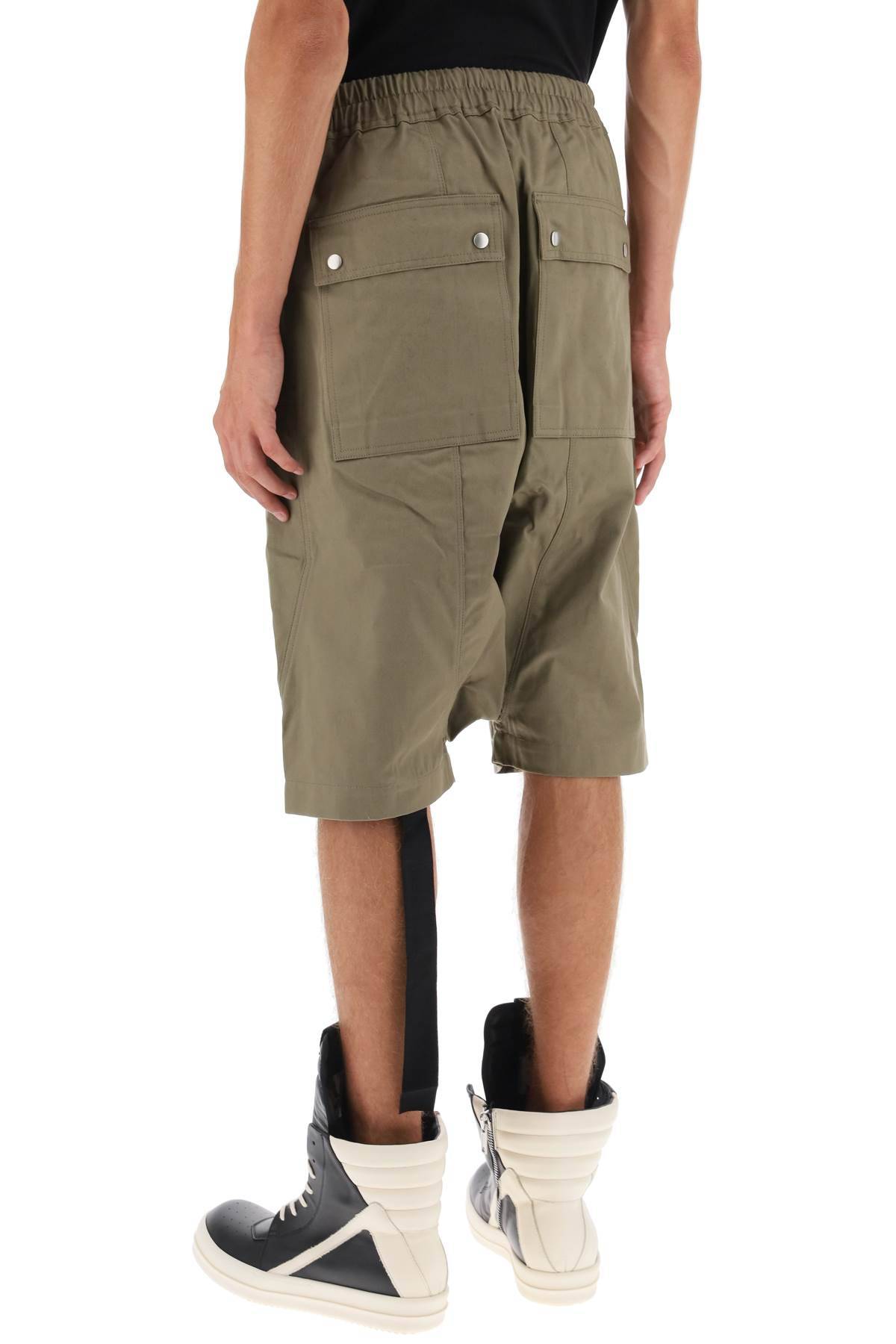 Shop Drkshdw 'bauhaus' Shorts In Green
