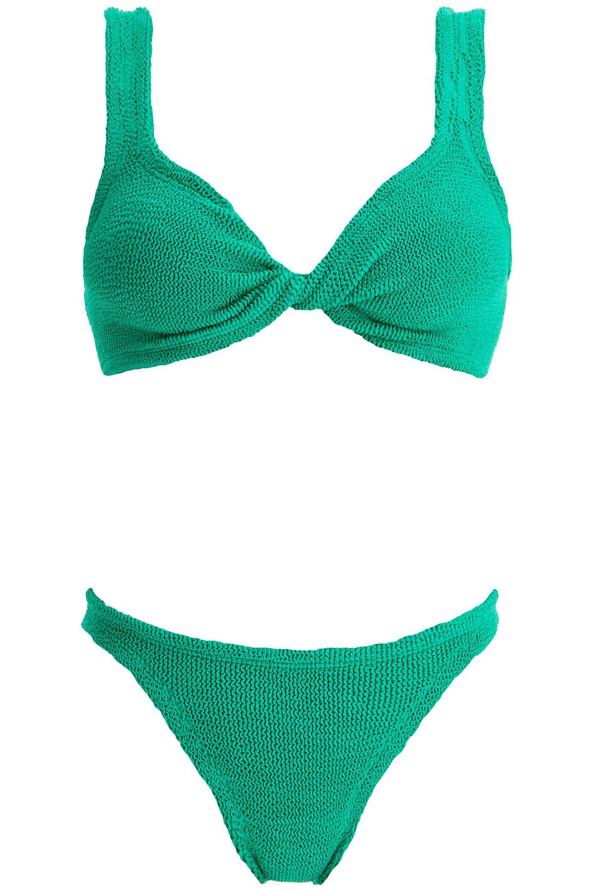 Shop Hunza G Juno Bikini Set For In Green