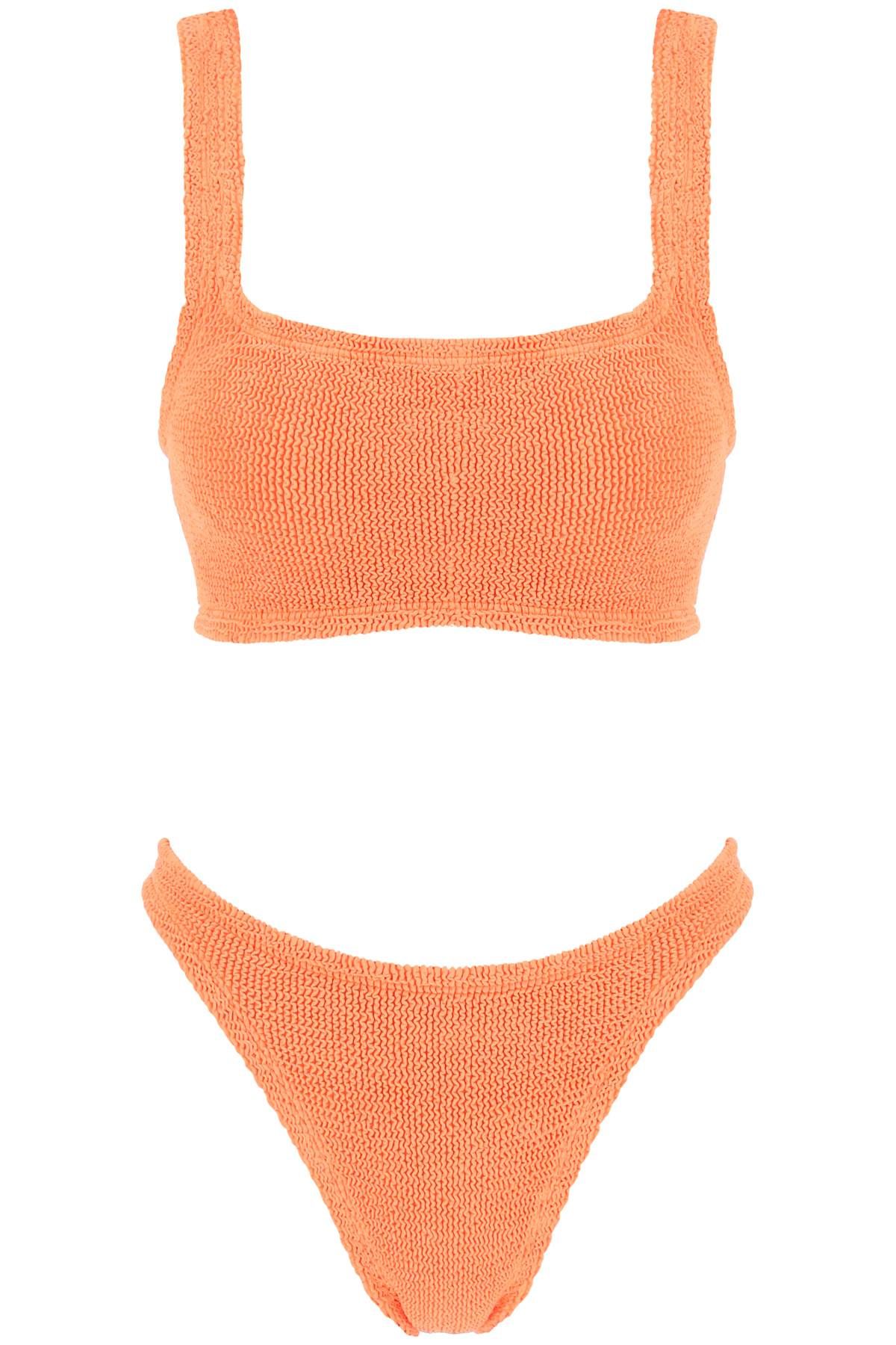 Shop Hunza G Xandra Bikini Set In Orange