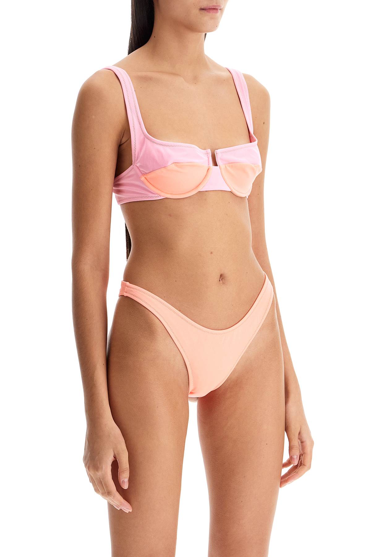 Shop Reina Olga Brigitte Bikini Set In Orange