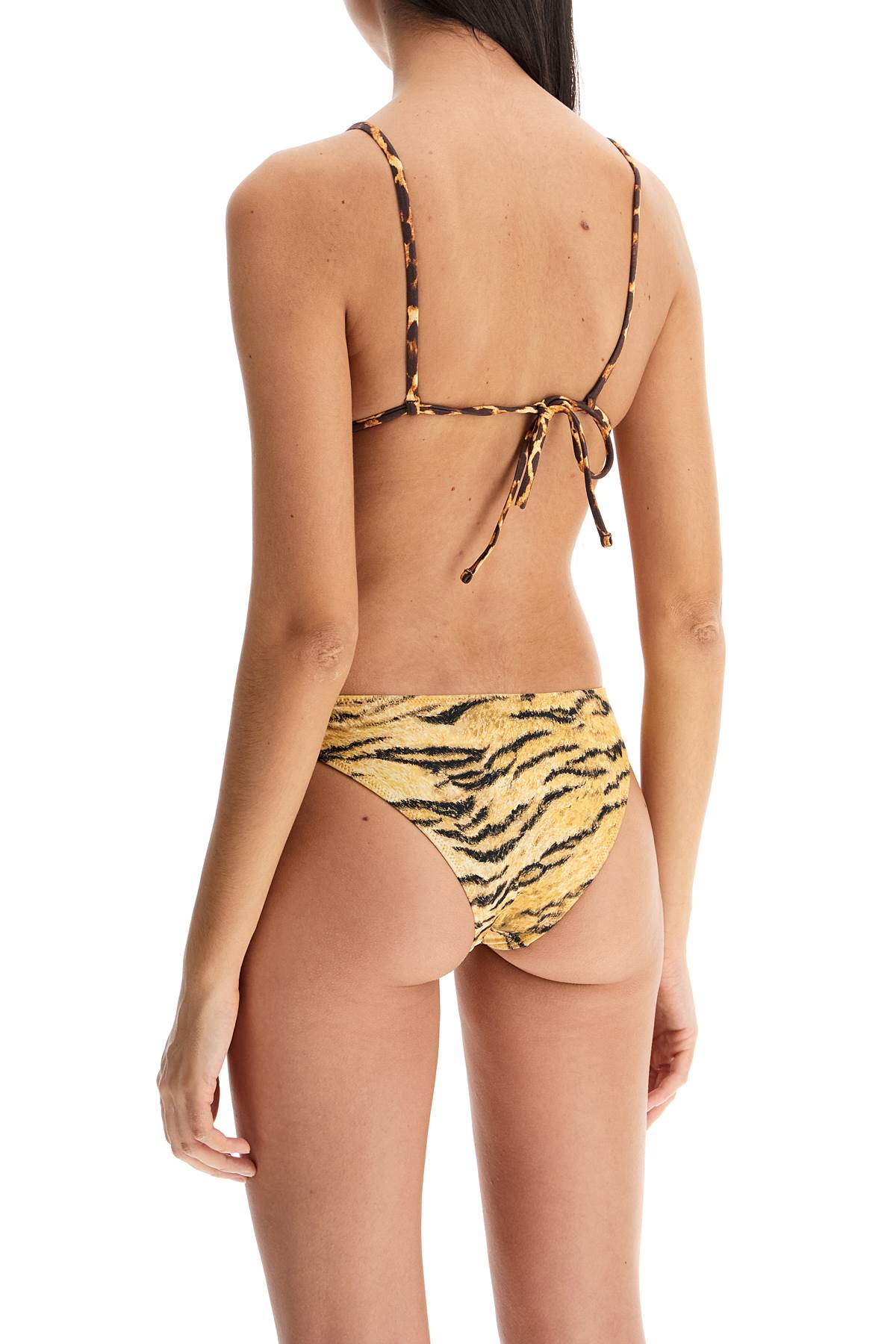 Shop Tropic Of C Equator Bikini Top In Brown