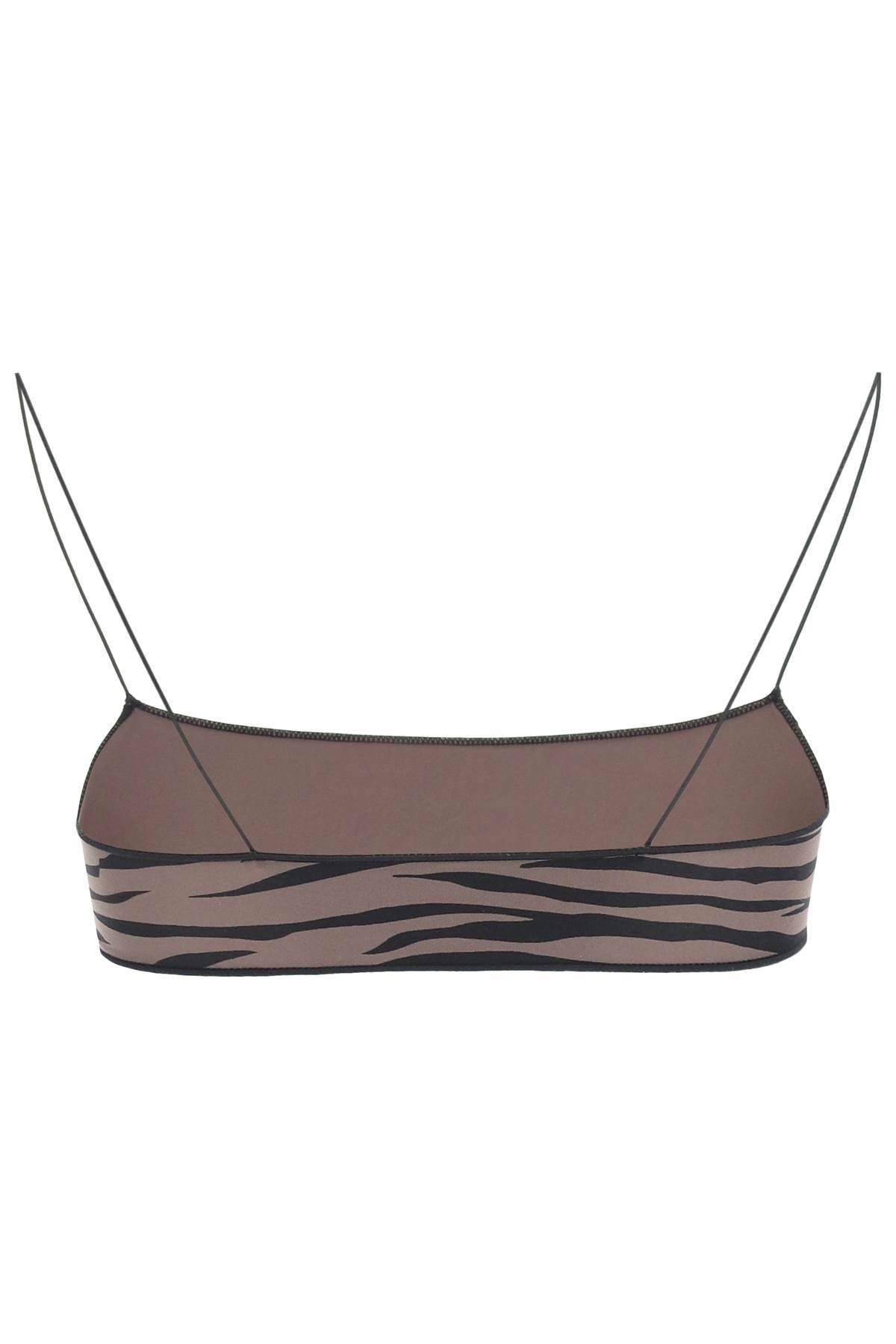 Shop Tropic Of C 'the C' Bralette Bikini Top In Brown,black