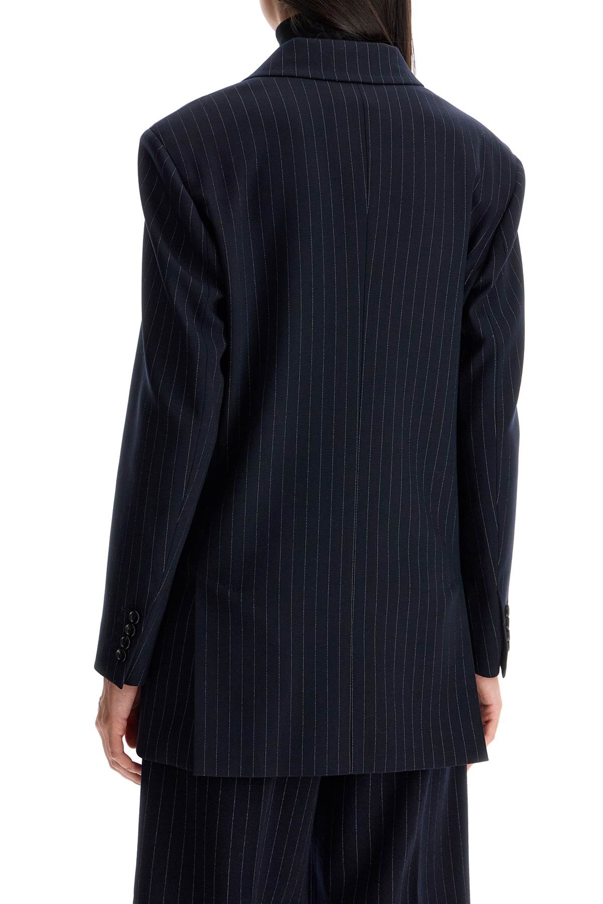 Shop Max Mara Textured Wool Blazer For In Blue