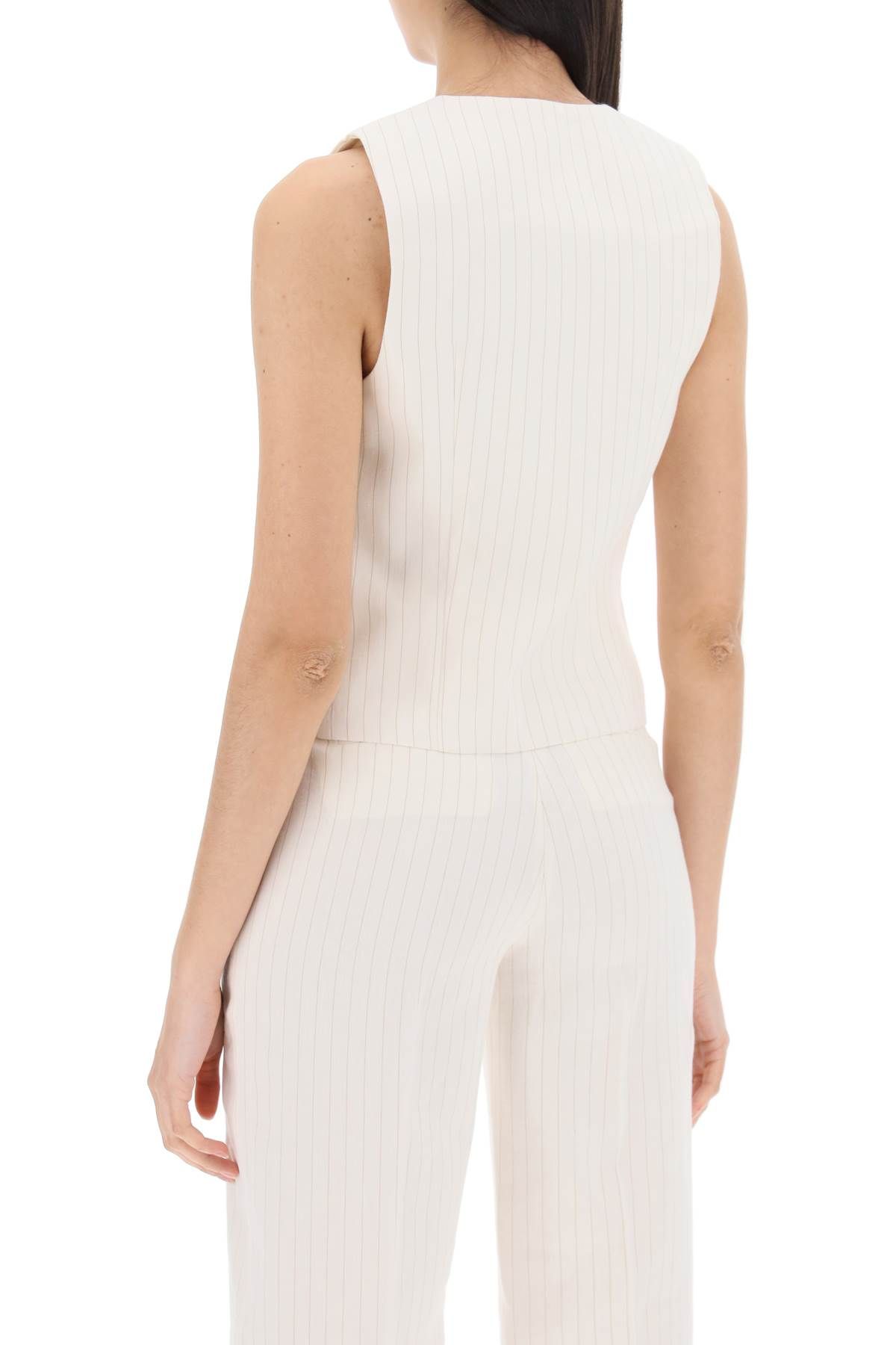 Shop Mvp Wardrobe Monaco Single-breasted In White,neutro