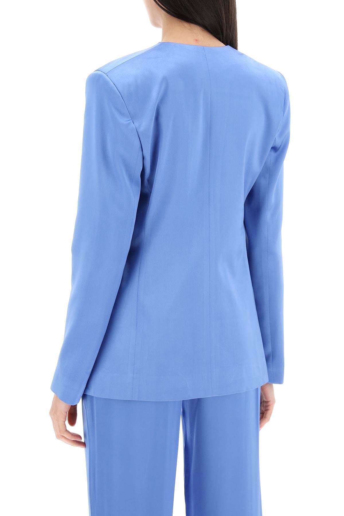 Shop Mvp Wardrobe Grand Ribaud Jacket In Light Blue