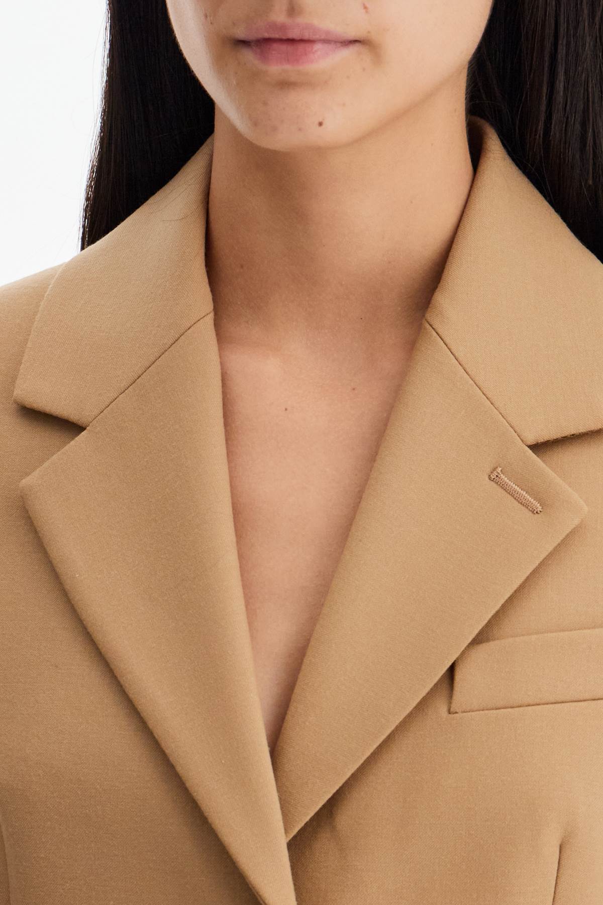 Shop Sportmax Stretch Wool 'opice' Bl In Beige