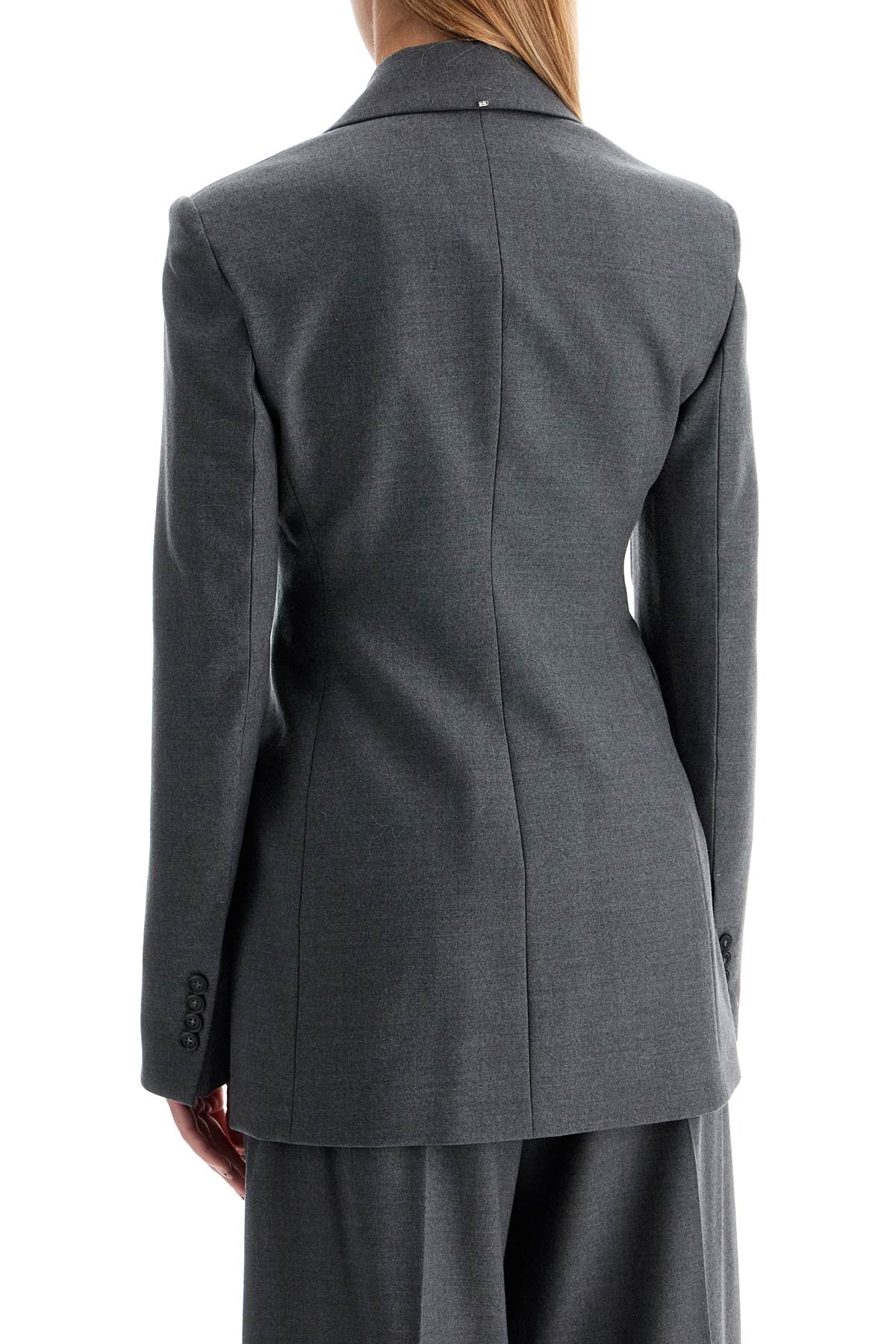 Shop Sportmax Stretch Wool 'opice' Bl In Grey