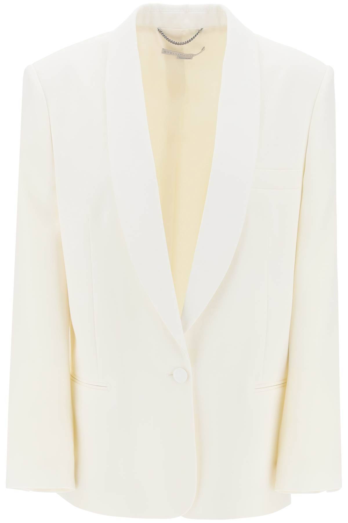 STELLA McCARTNEY single-breasted tailored blazer with sh