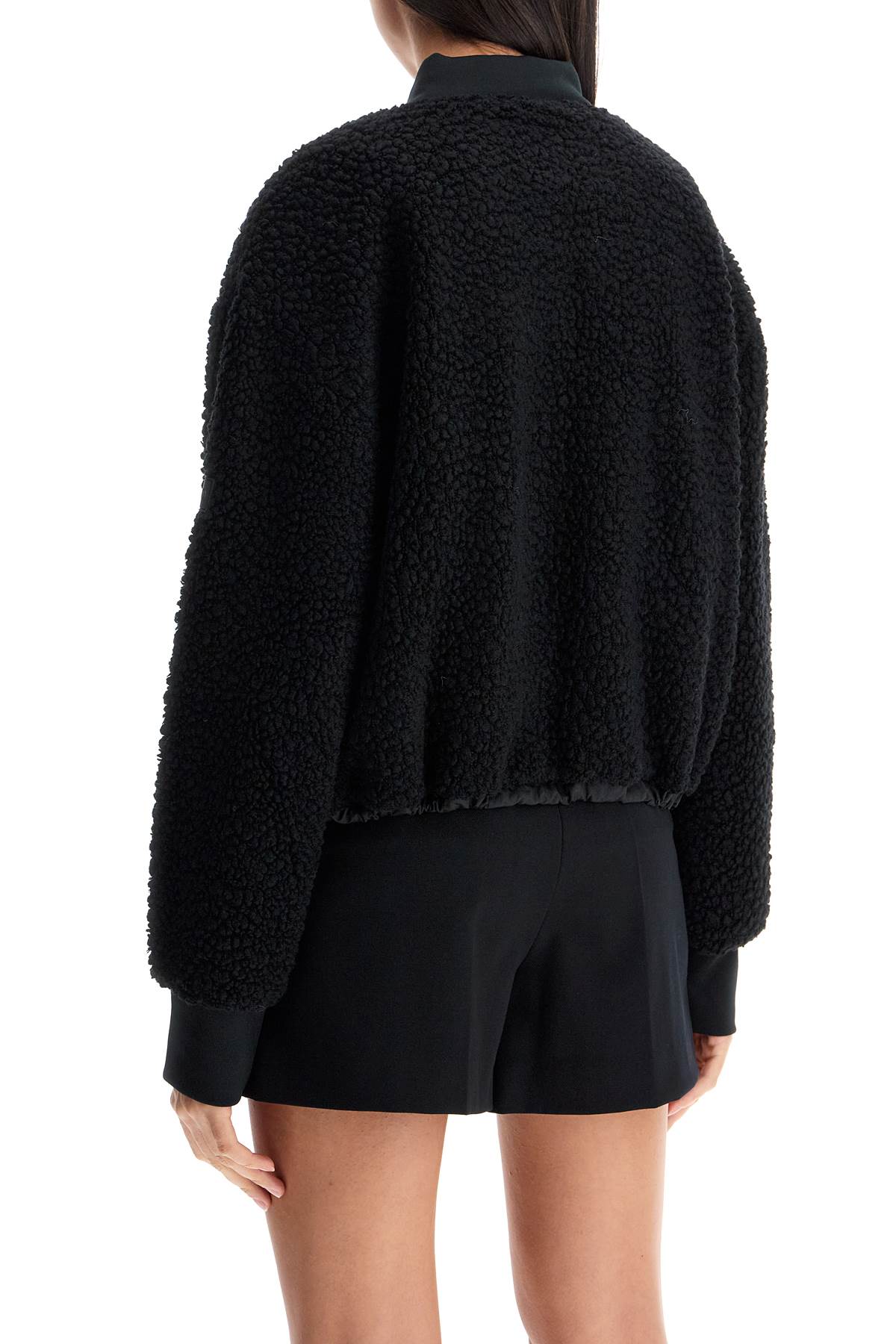 Shop Pinko Teddy Bomber Jacket For In Black