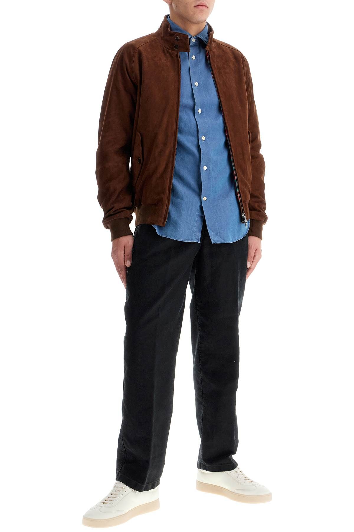 BARACUTA HARRINGTON G9 SUEDE 