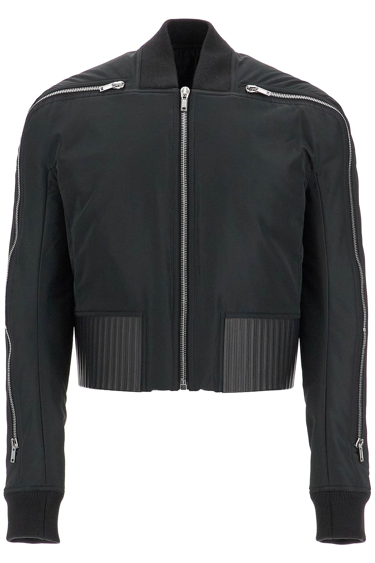 Shop Rick Owens Structured Shoulder Bomber Jacket In Black