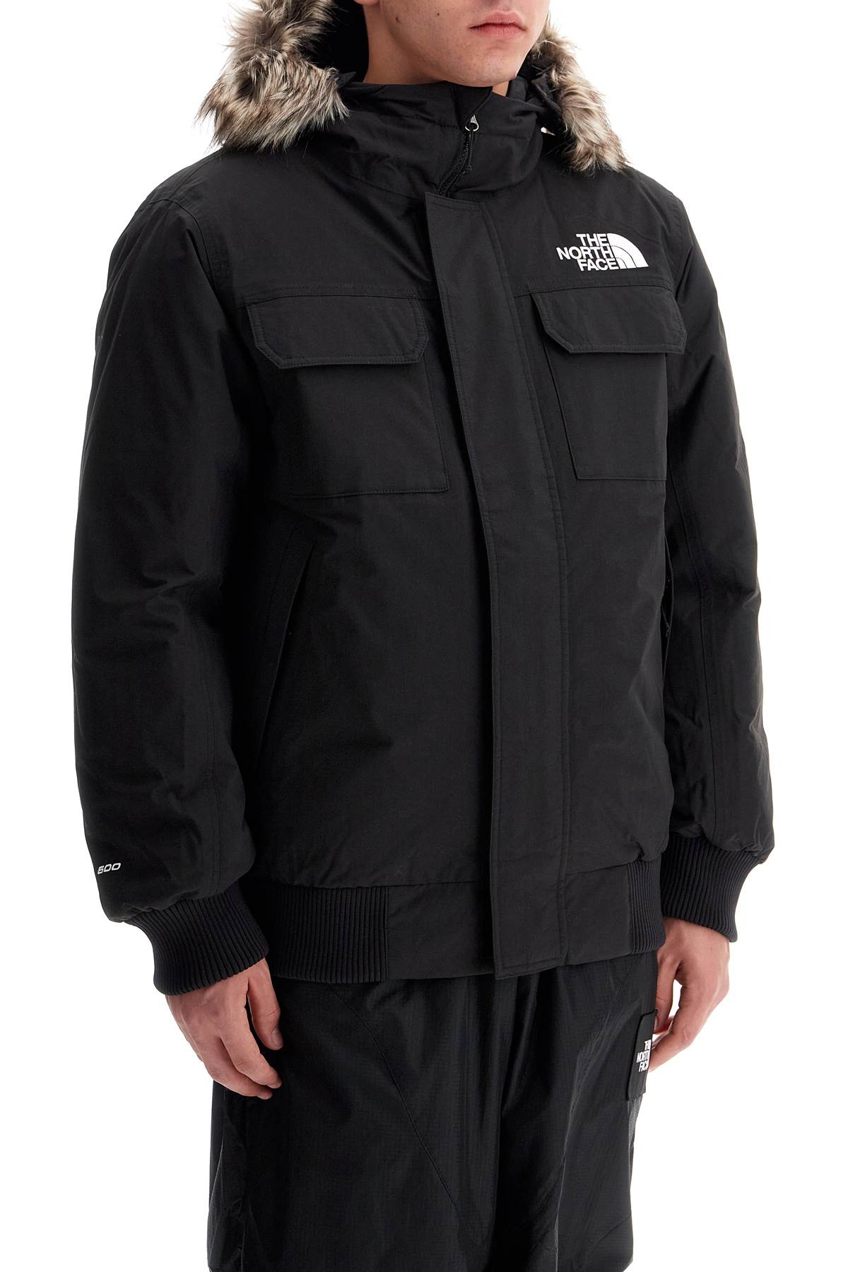 Shop The North Face Mcmurdo Bomber Jacket In Black