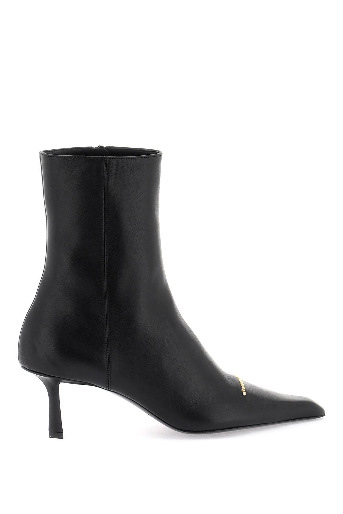 Alexander Wang 'viola 65' Ankle Boots In Black
