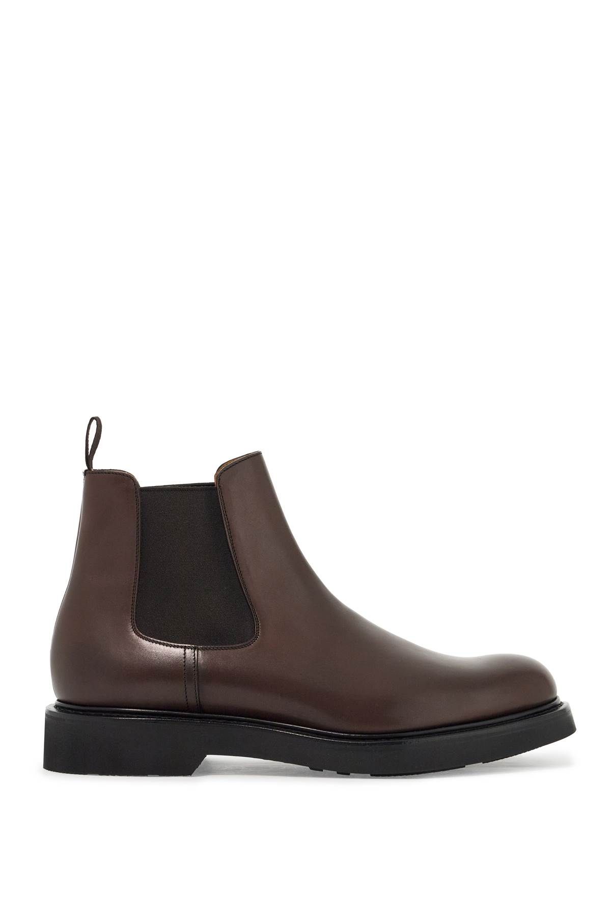 Shop Church's Leather Leicester Chelsea Boots In Brown