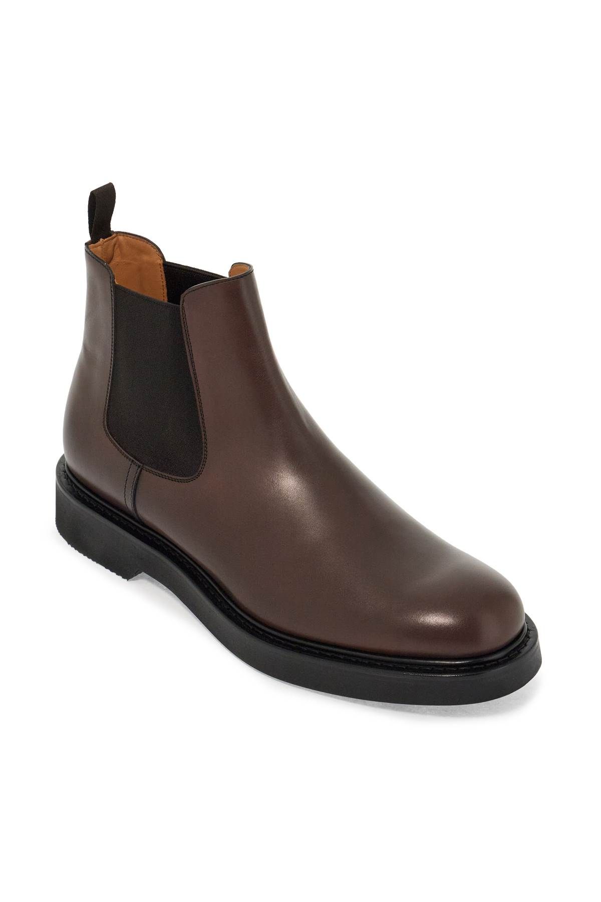 Shop Church's Leather Leicester Chelsea Boots In Brown