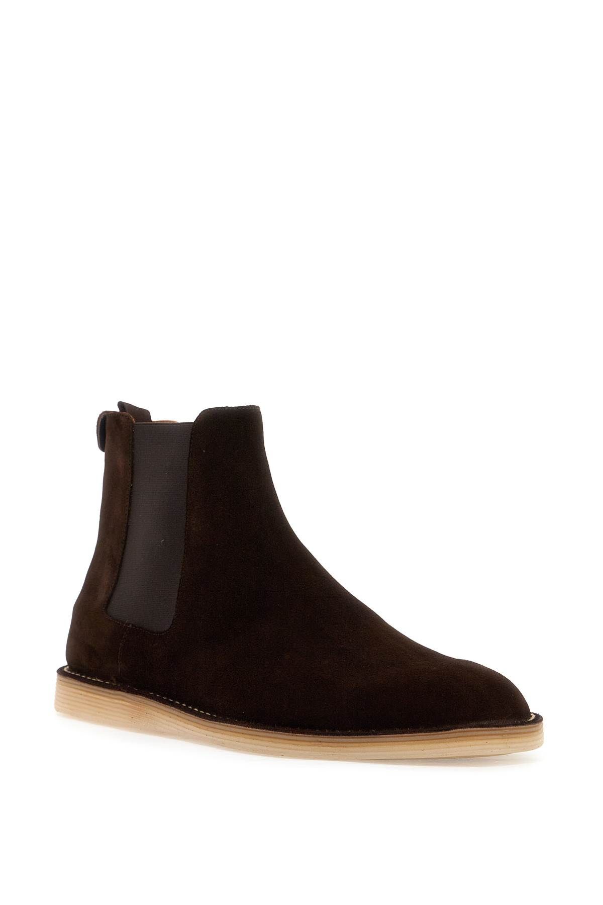 Shop Dolce & Gabbana Suede Ankle Boots For In Brown