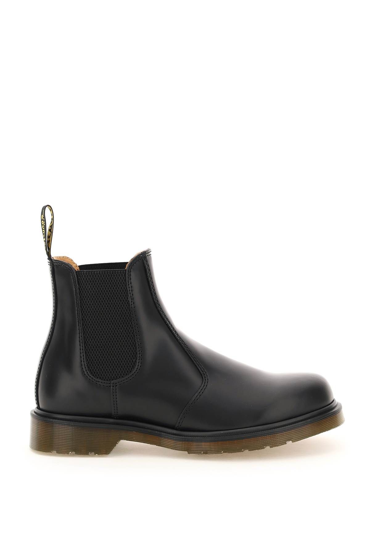 Shop Dr. Martens' Smooth Leather 2976 Chelsea Boots In Black