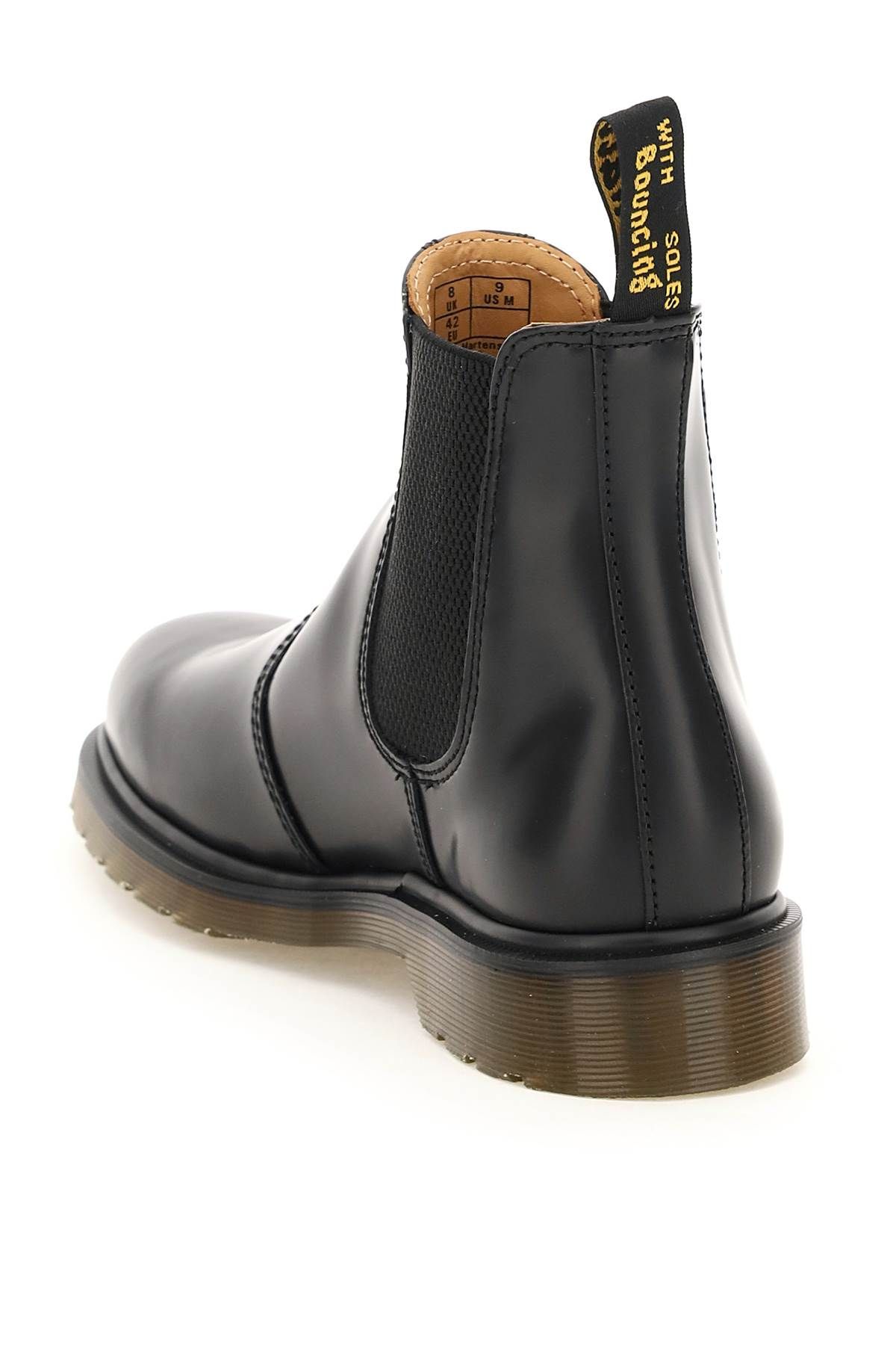 Shop Dr. Martens' Smooth Leather 2976 Chelsea Boots In Black