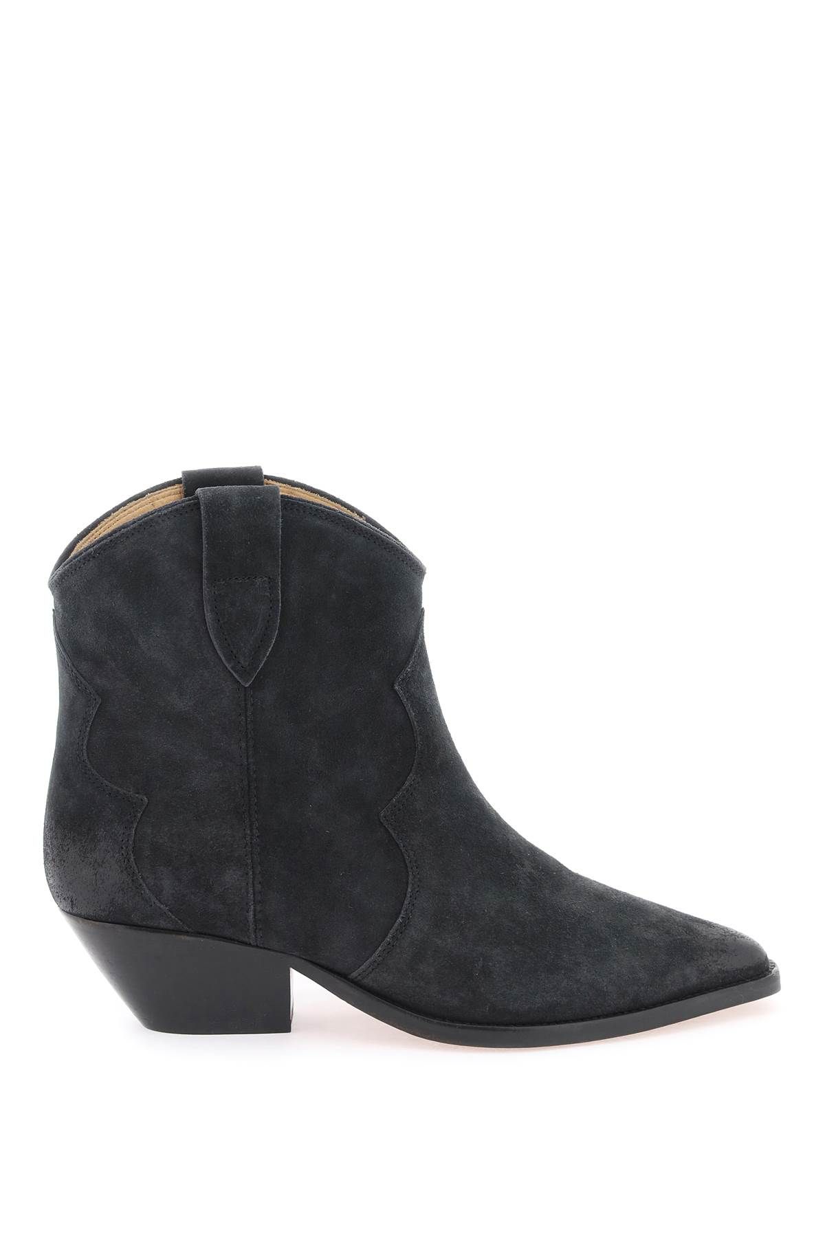 Shop Isabel Marant Dewina Boots In Black