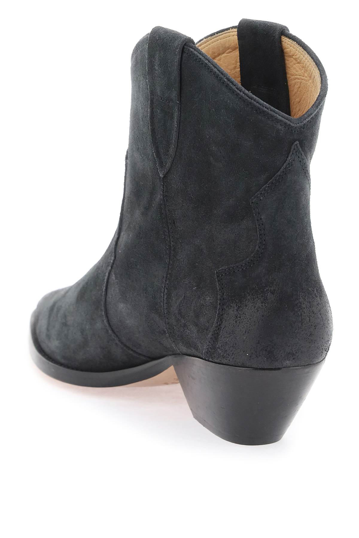 Shop Isabel Marant Dewina Boots In Black