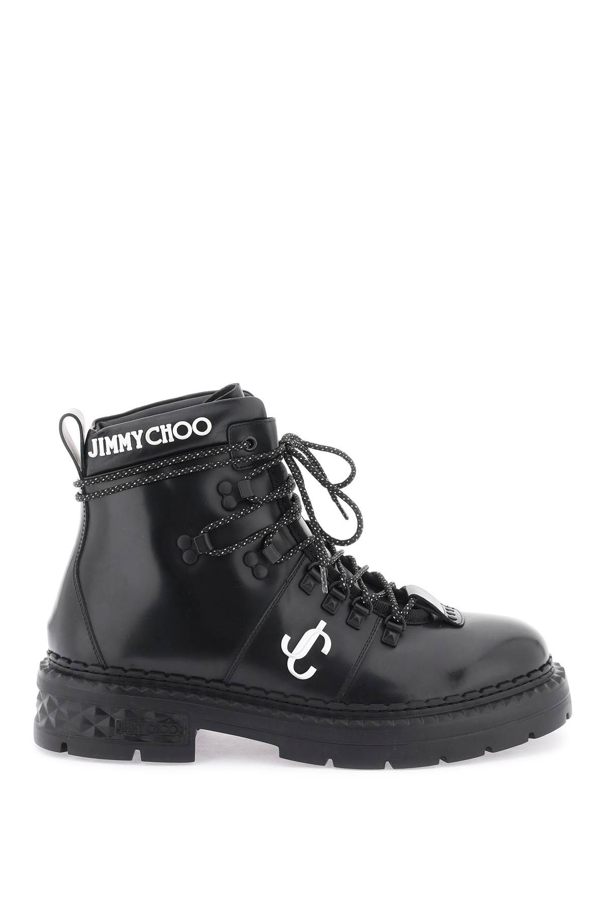 Shop Jimmy Choo 'marlow' Hiking Boots In Black